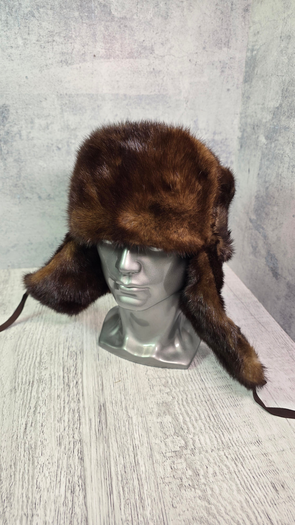 Soviet USSR Winter Ushanka Hat Vintage Civilian Fur Ear Flap Cold Weather Cap - Legend Returns Vintage