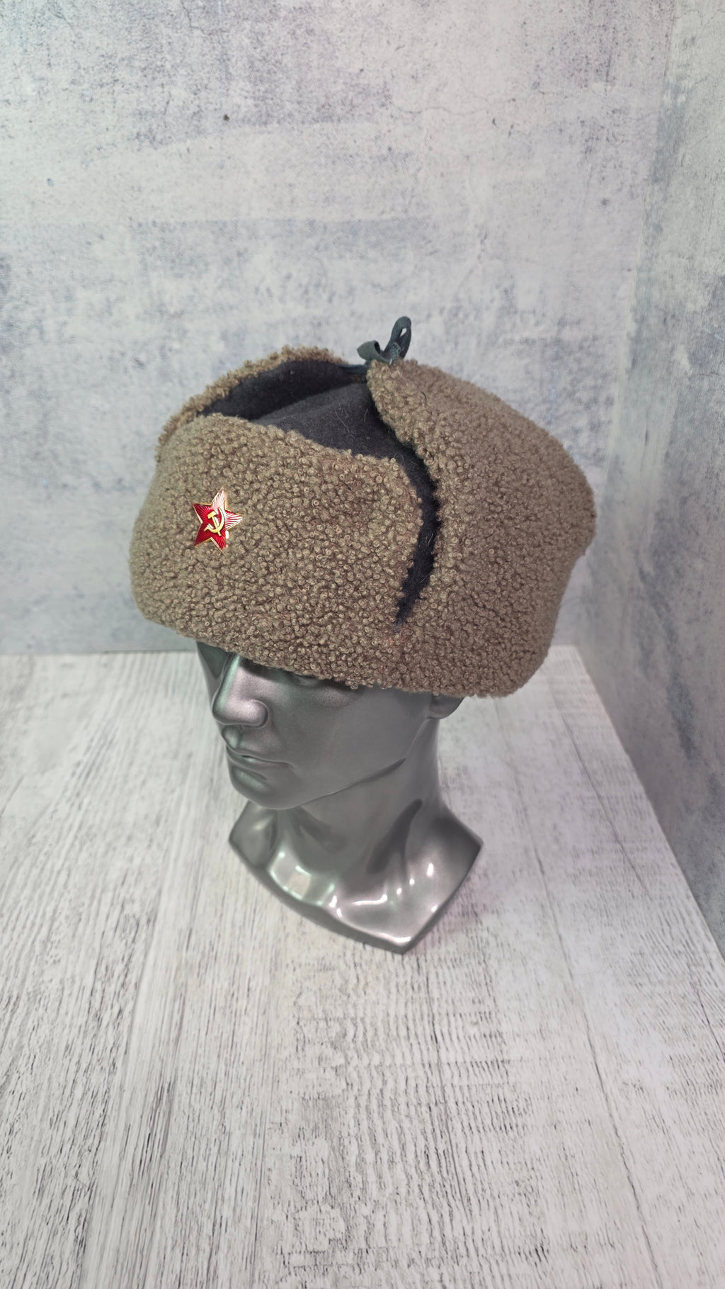 Soviet USSR Winter Ushanka Hat Vintage Civilian Fur Ear Flap Cold Weather Cap - Legend Returns Vintage