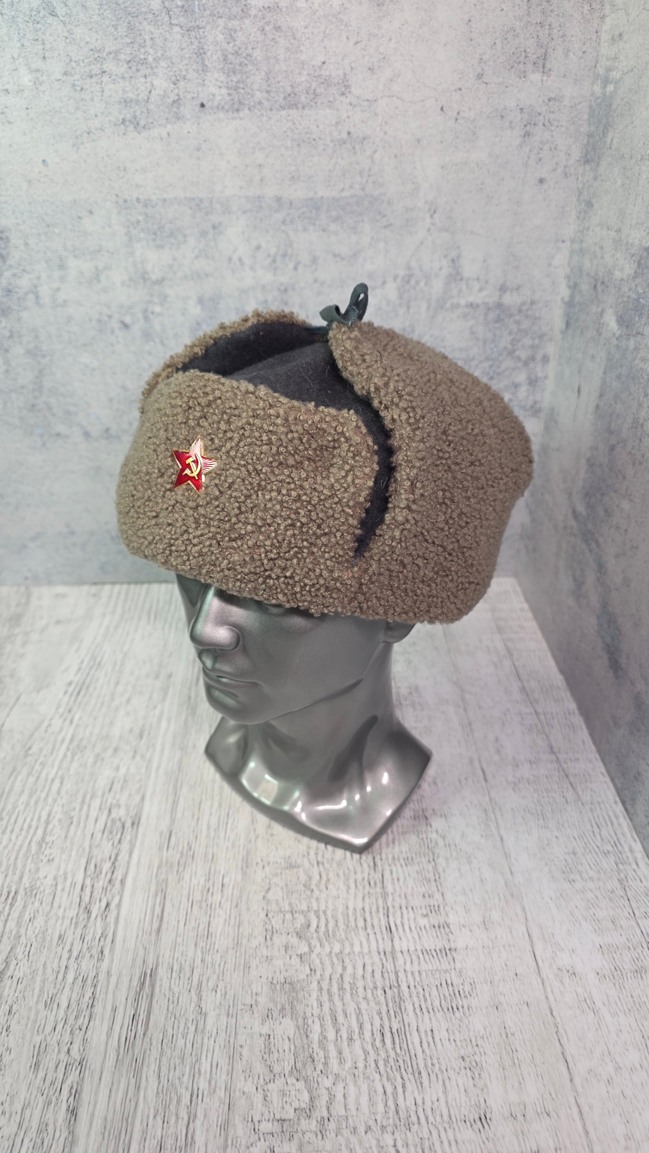 Soviet USSR Winter Ushanka Hat Vintage Civilian Fur Ear Flap Cold Weather Cap - Legend Returns Vintage