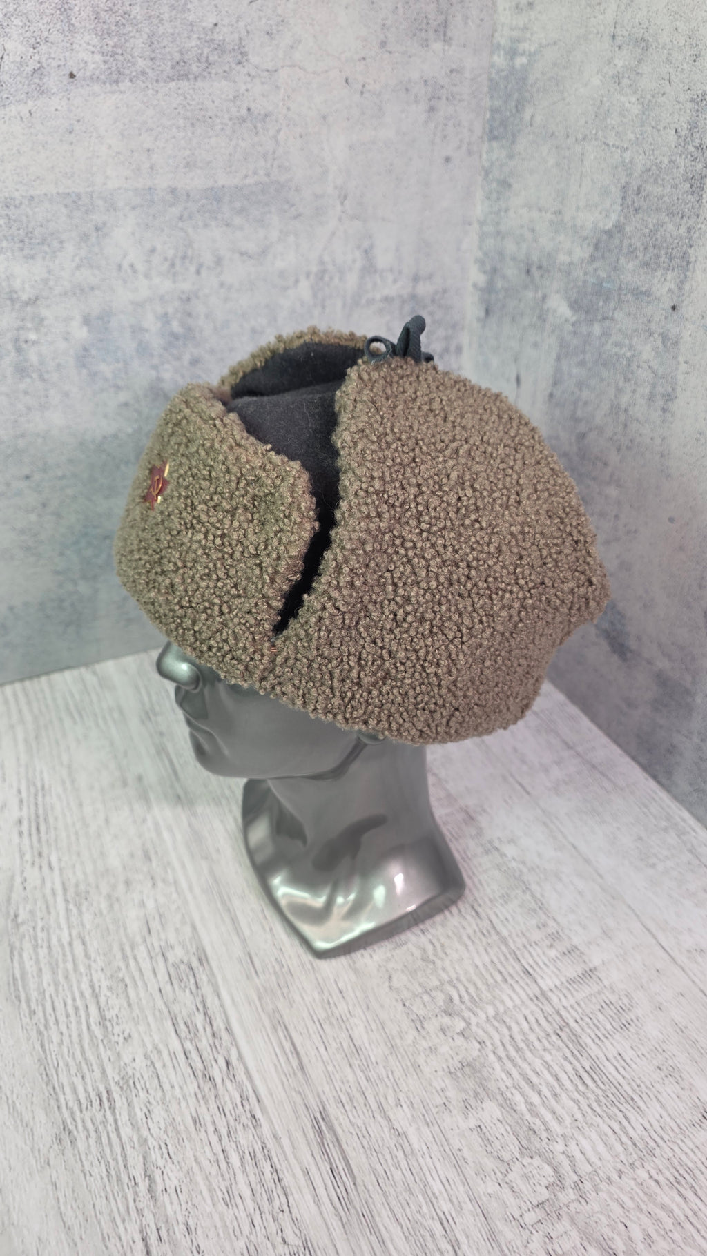 Soviet USSR Winter Ushanka Hat Vintage Civilian Fur Ear Flap Cold Weather Cap - Legend Returns Vintage