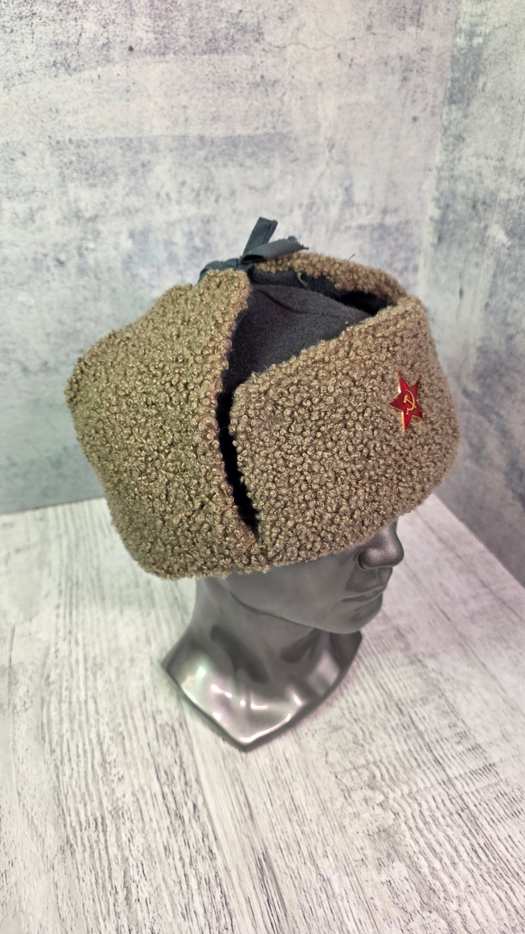 Soviet USSR Winter Ushanka Hat Vintage Civilian Fur Ear Flap Cold Weather Cap - Legend Returns Vintage