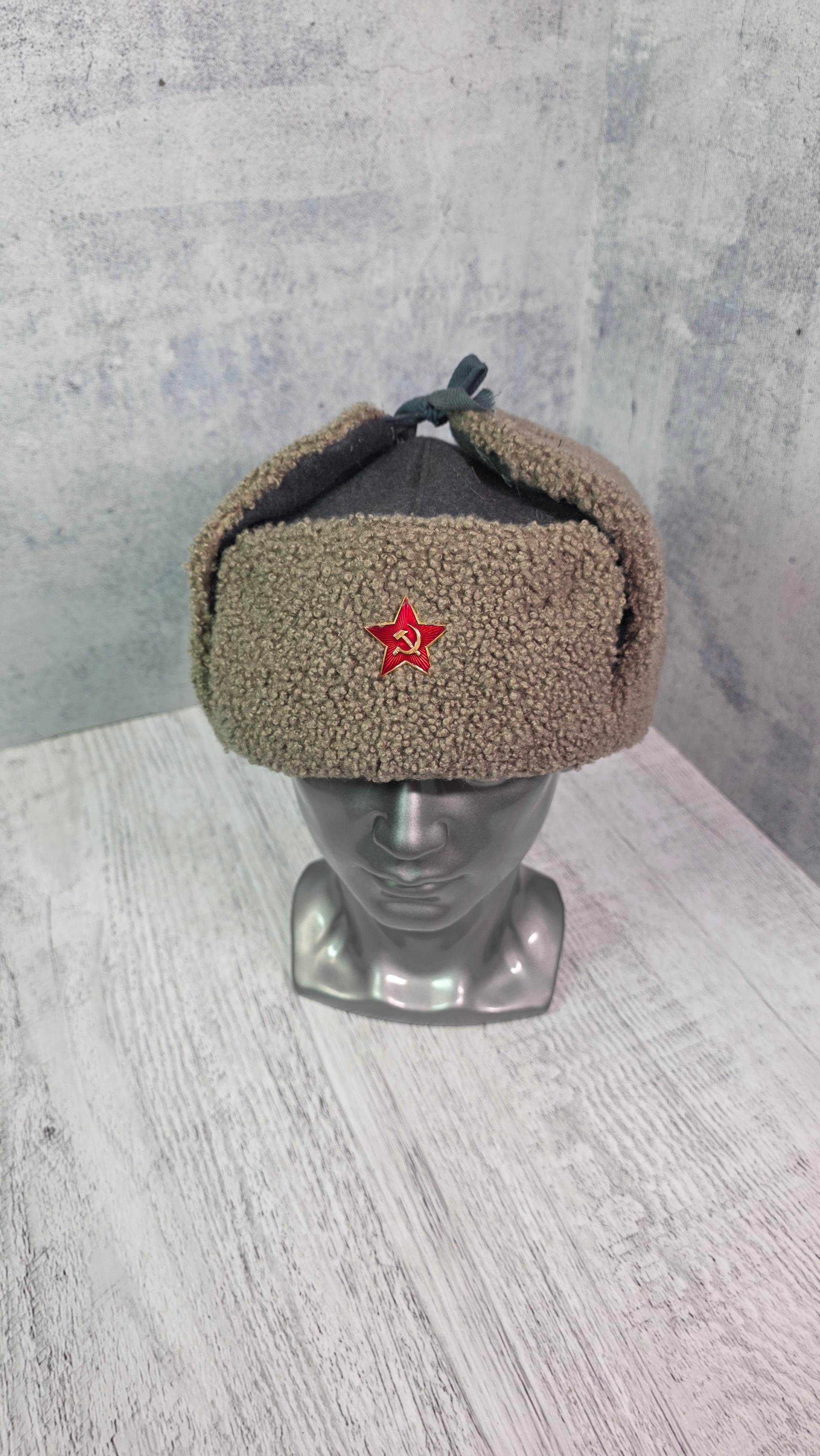 Soviet USSR Winter Ushanka Hat Vintage Civilian Fur Ear Flap Cold Weather Cap - Legend Returns Vintage