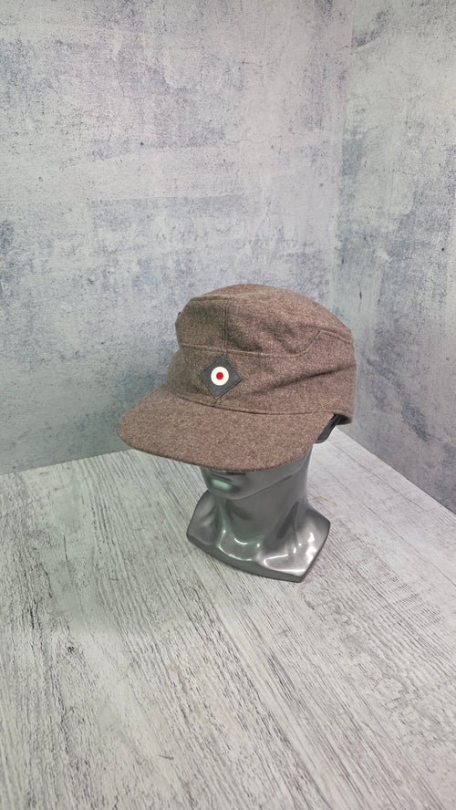 German RAD M43 Field Cap Vintage Wool Winter Headwear Historical Style