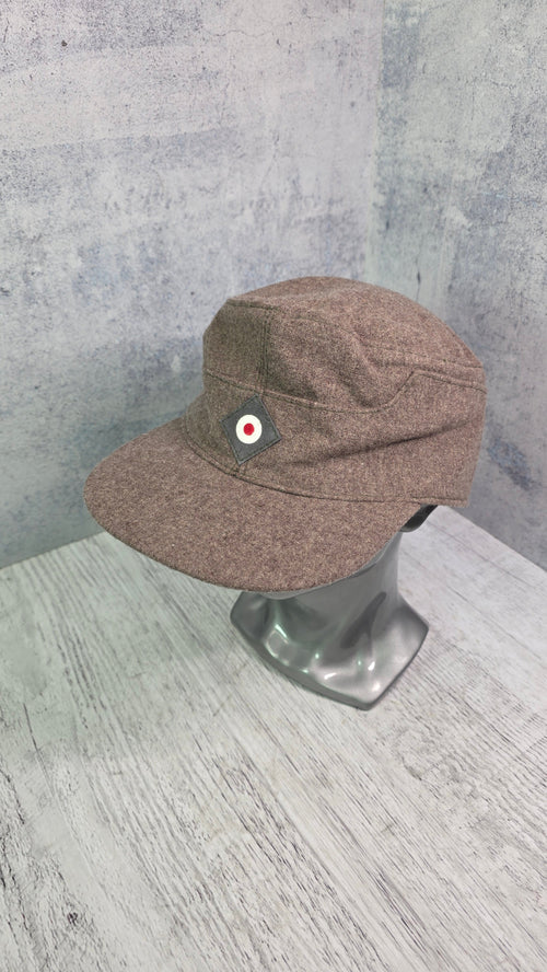 German RAD M43 Field Cap Vintage Wool Winter Headwear Historical Style