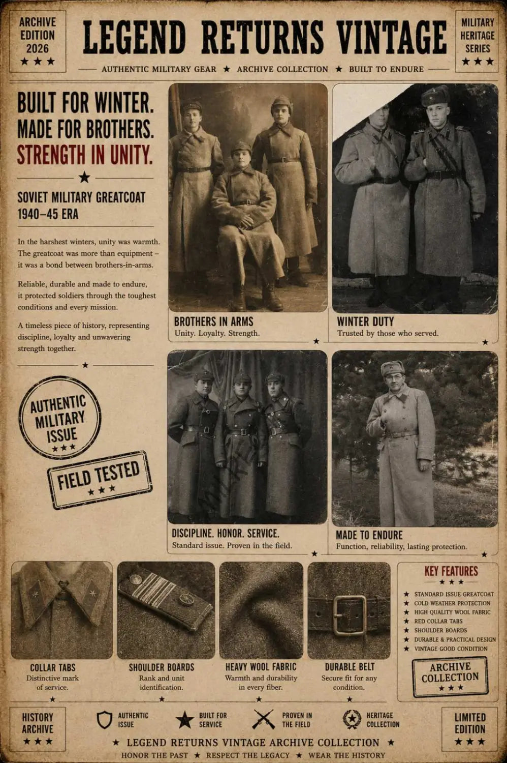 Soviet Wool Greatcoat: The Complete History of the Legendary Military Overcoat of the USSR
