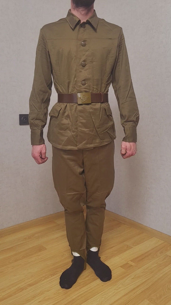 Soviet USSR M69 Uniform Field Set with Belt