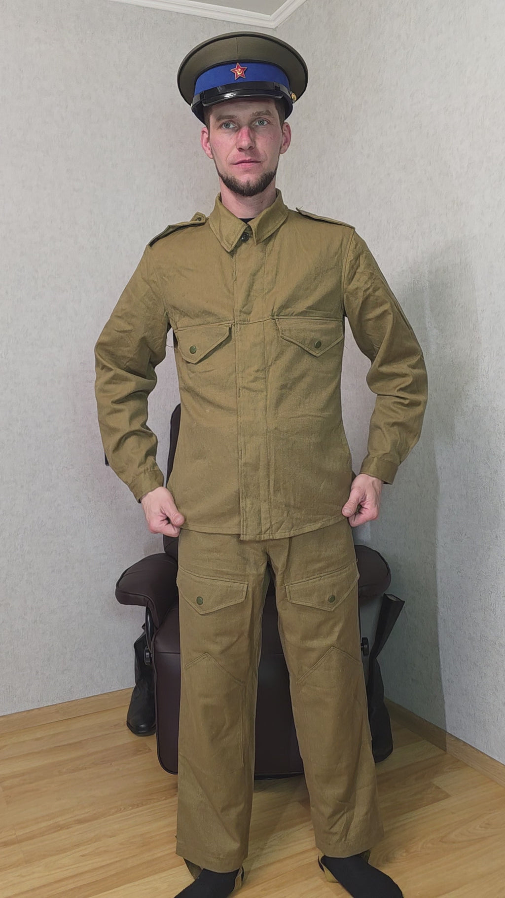 Soviet USSR Tank Crew Summer Suit Sand Color Vintage Set – Legend ...