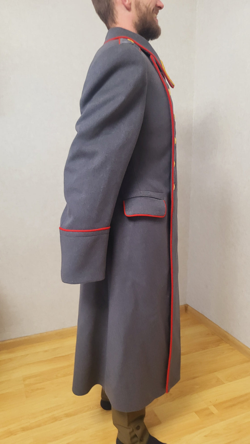 Rare Soviet General Rank Parade Greatcoat with Insignia