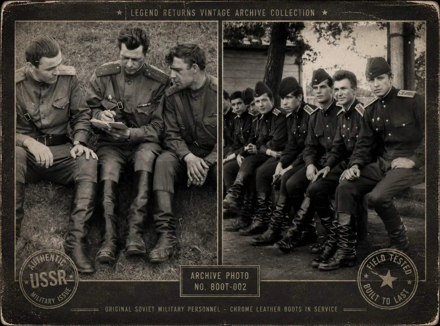 Soviet Chrome Leather Boots: The History of the Legendary High Boots of the USSR