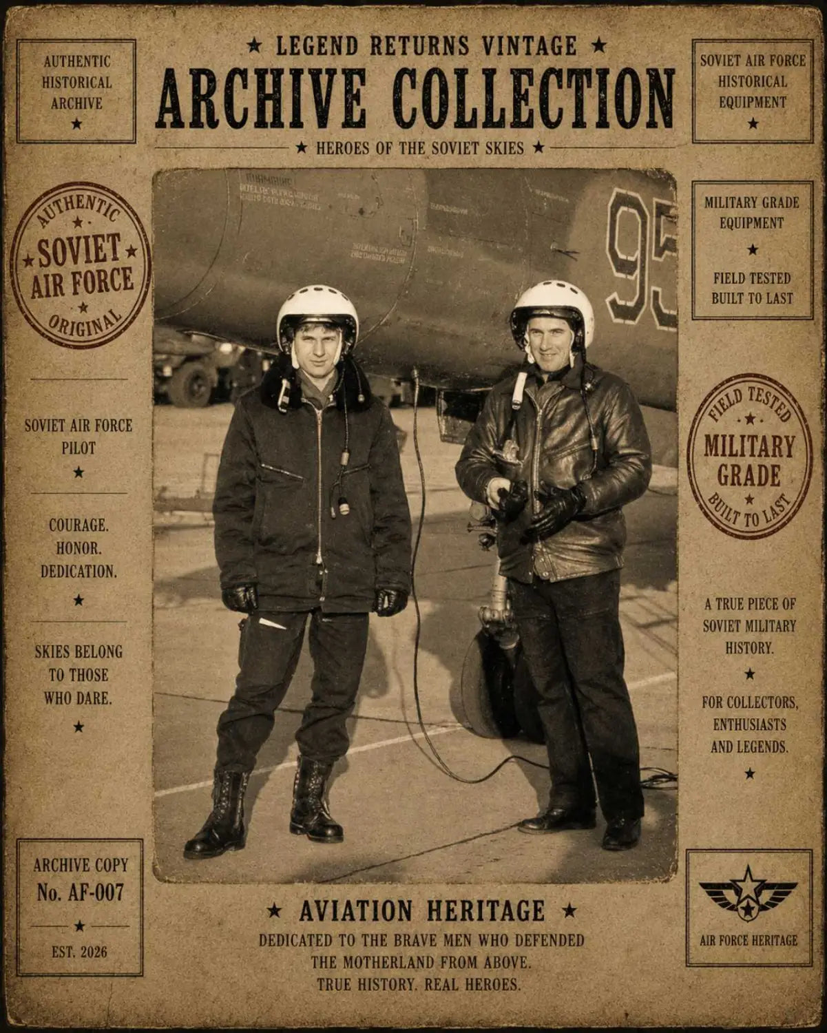 Soviet Air Force Shchevretka Jacket: The History of the Legendary Leather Flight Jacket of the USSR