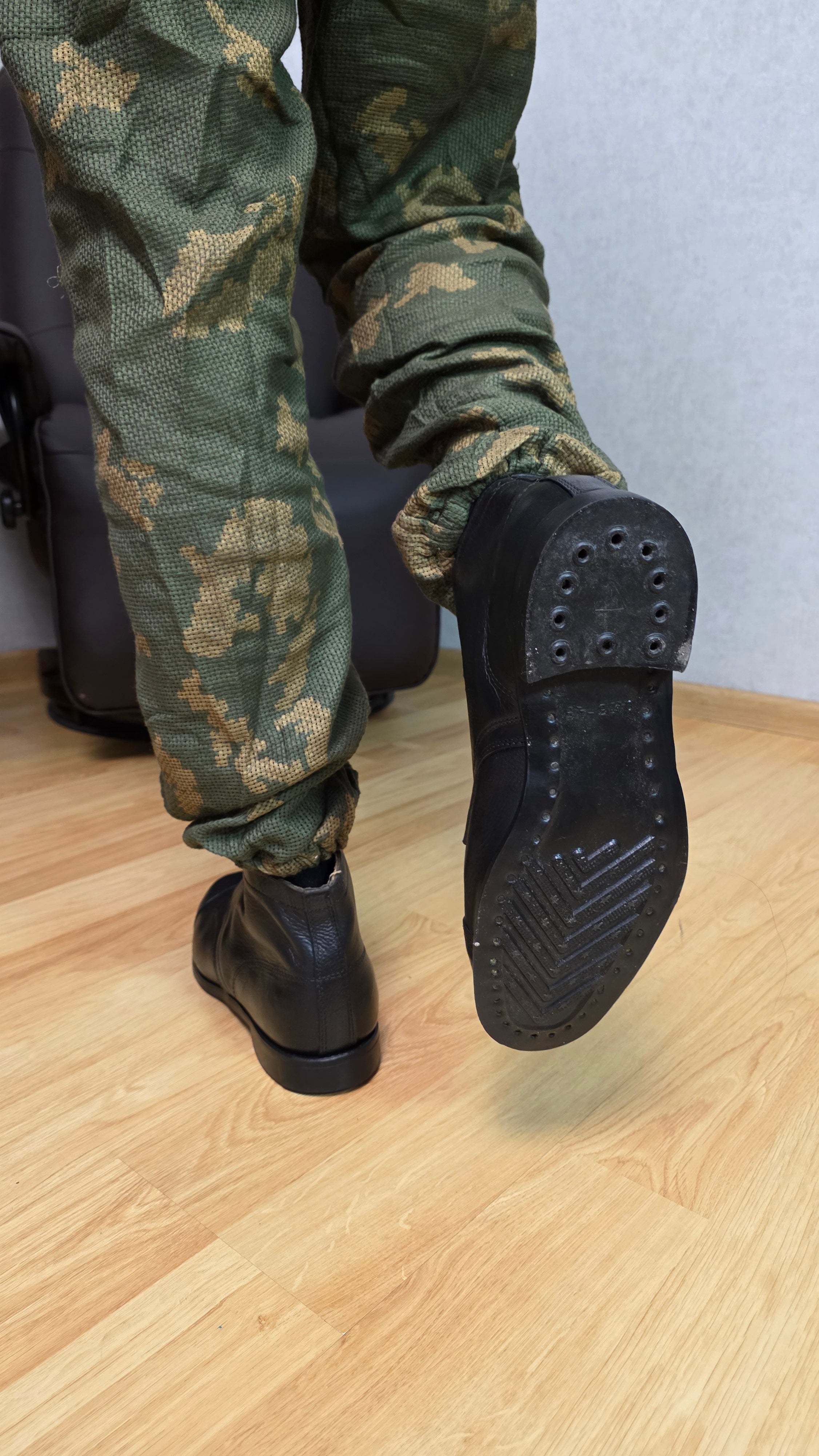 Soviet Field Boots USSR Leather Service Footwear Vintage Military Style Collectible - Legend Returns Vintage