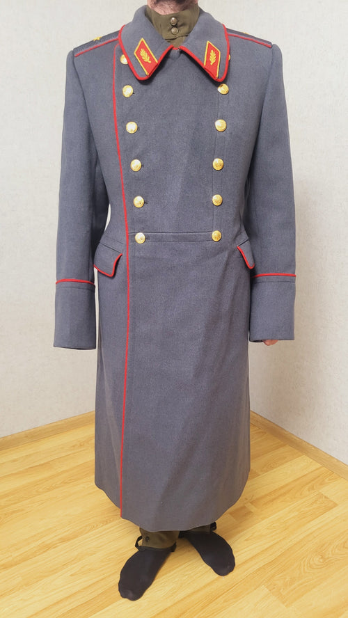 Rare Soviet General Rank Parade Greatcoat with Insignia