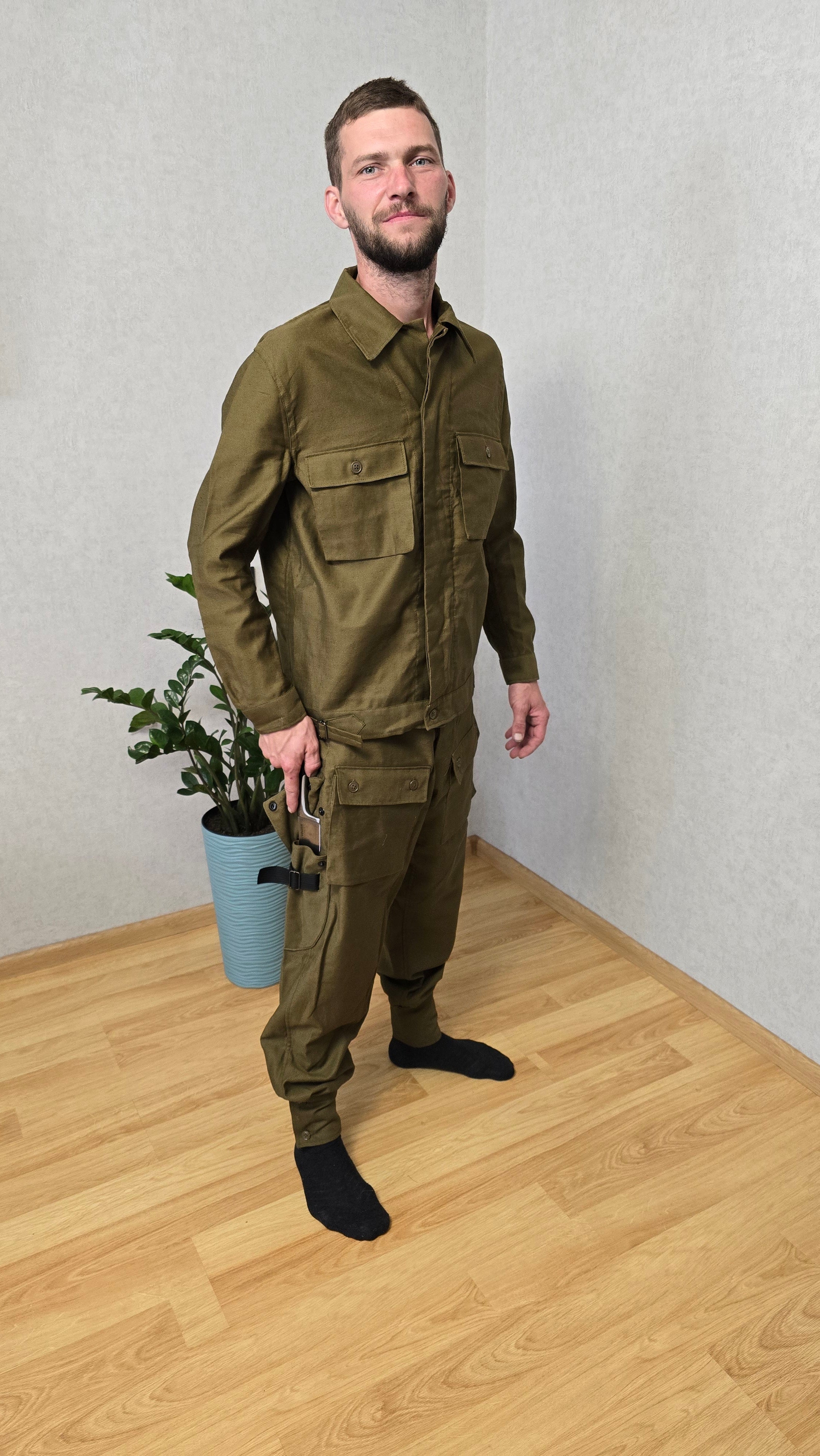 Soviet Mabuta Khaki Field Uniform Set Vintage Utility Outfit
