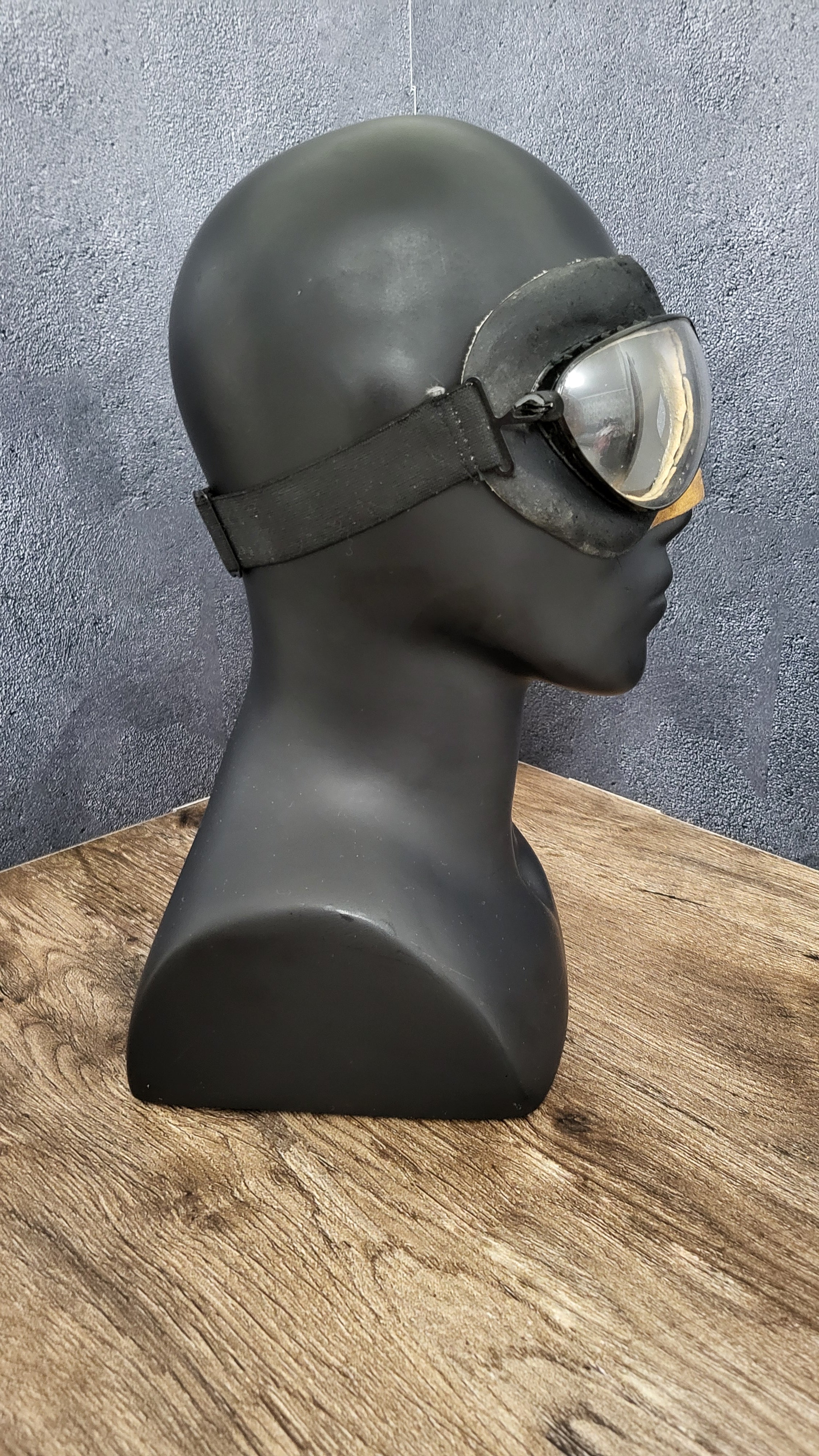 Soviet Pilot Goggles PO-1M Clear Lens Aviation Goggles USSR Flight Gear