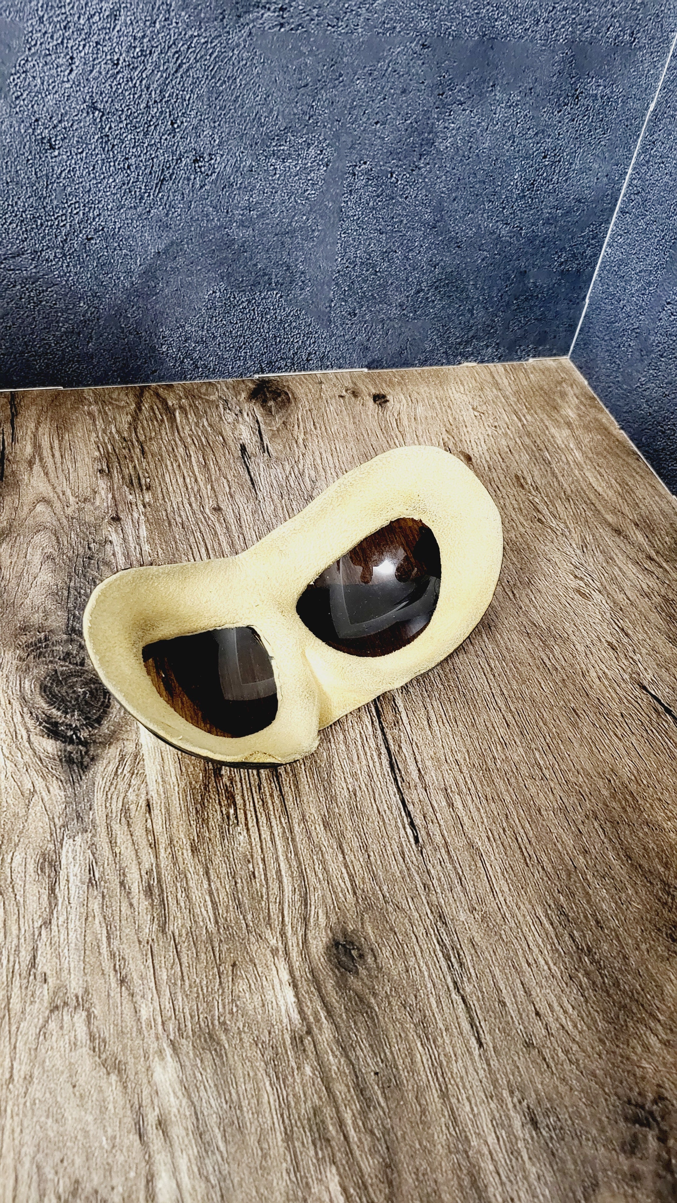 Soviet Pilot Goggles PO-1M Dark Lens Aviation Goggles USSR Aviator Gear
