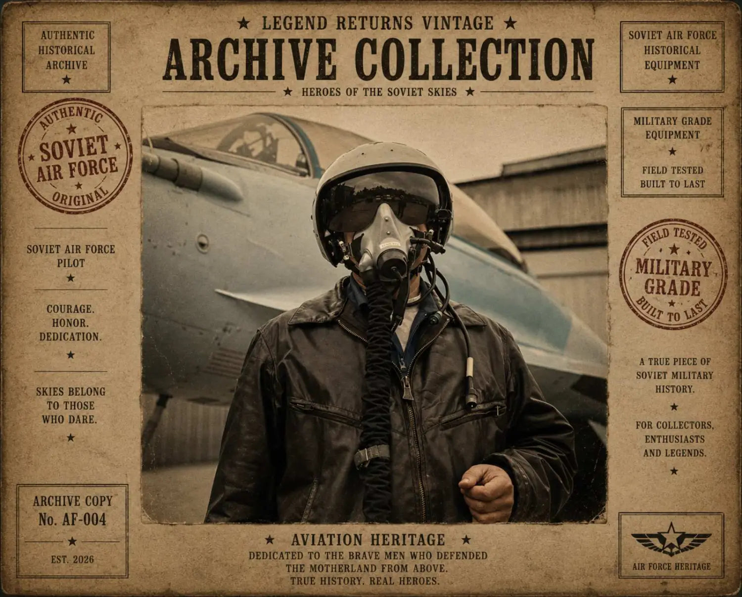 Soviet Air Force Shchevretka Jacket: The History of the Legendary Leather Flight Jacket of the USSR