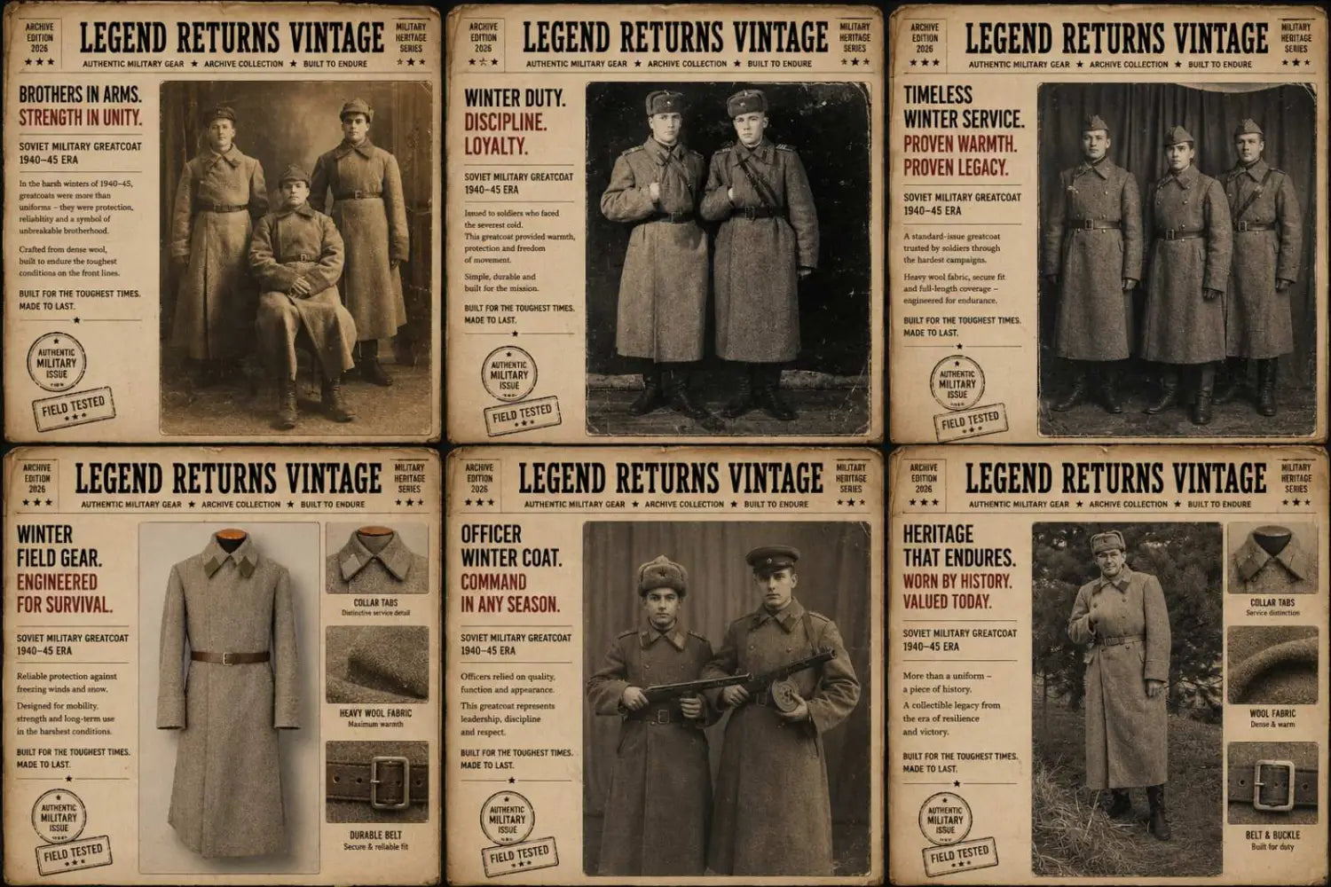 Soviet Wool Greatcoat: The Complete History of the Legendary Military Overcoat of the USSR