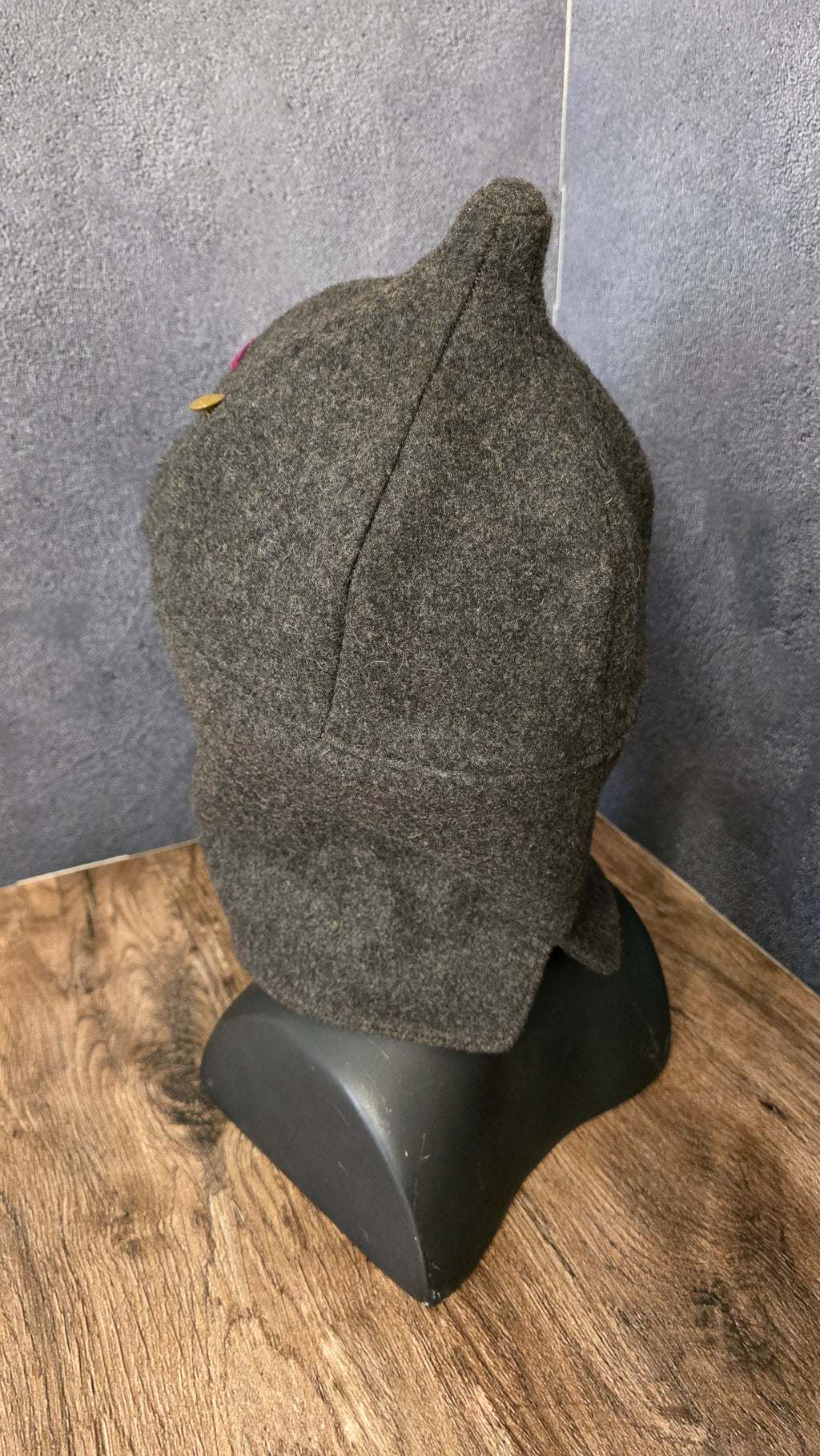 Early Soviet RKKA Budenovka Winter Hat 1927 Pattern Red Army Wool Helmet Cap