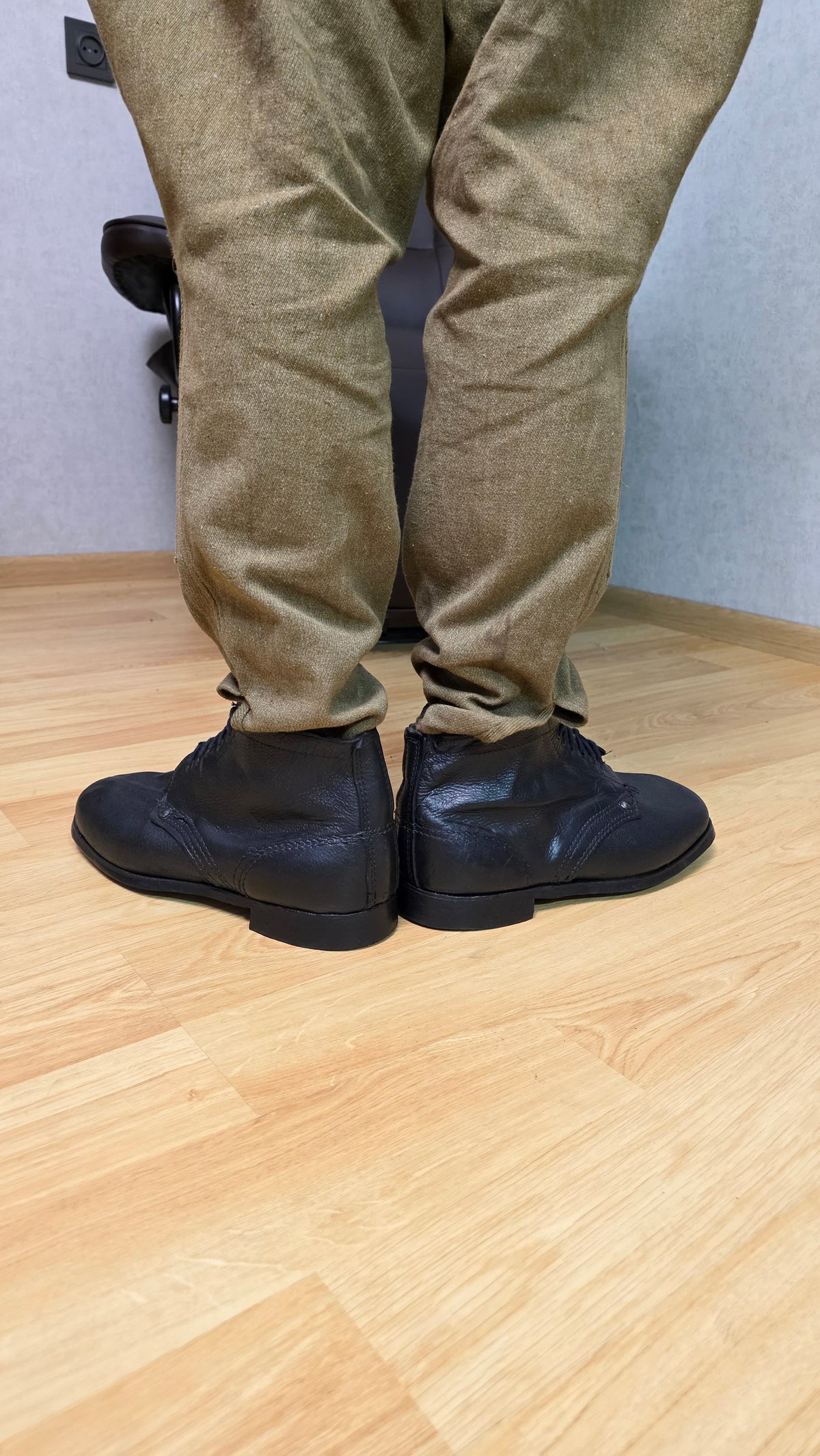 Soviet RKKA Pimple Sole Boots USSR WWII Rubber Stud Military Footwear - Legend Returns Vintage