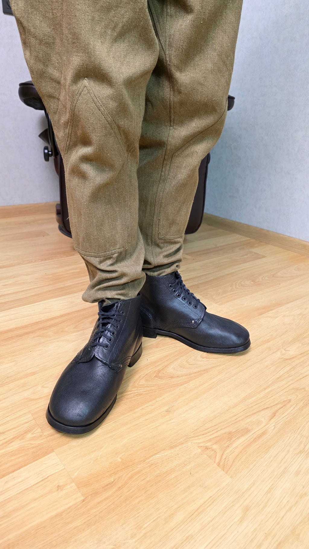 Soviet RKKA Pimple Sole Boots USSR WWII Rubber Stud Military Footwear - Legend Returns Vintage