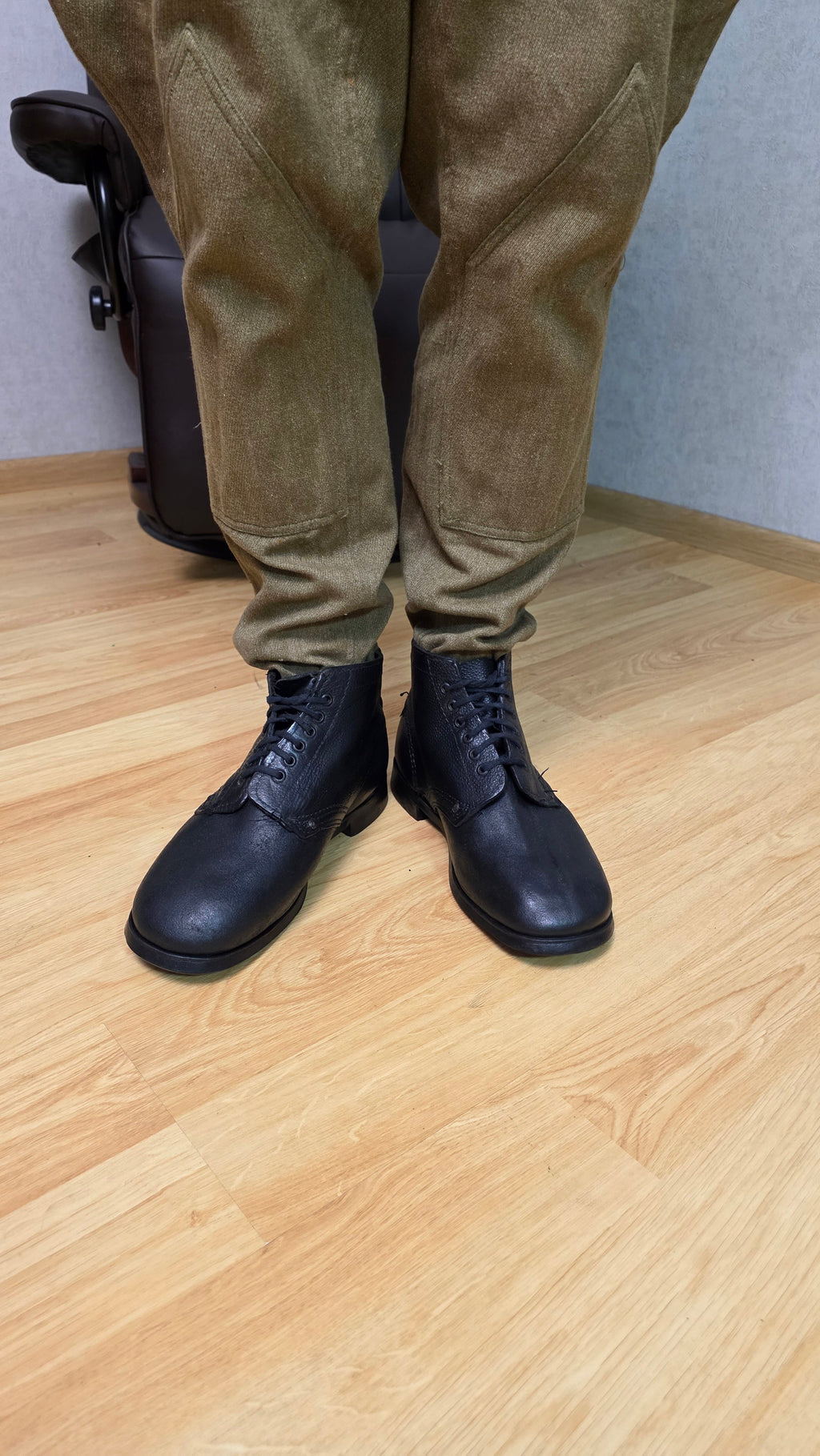 Soviet RKKA Pimple Sole Boots USSR WWII Rubber Stud Military Footwear - Legend Returns Vintage