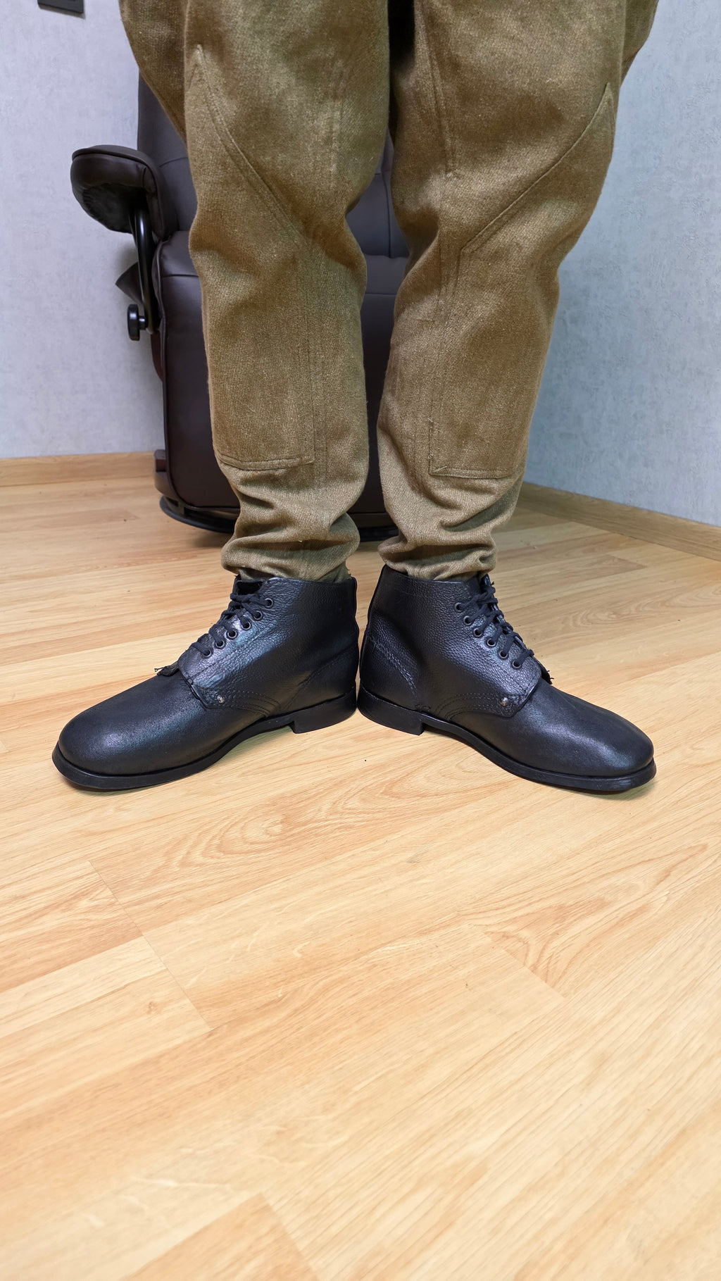 Soviet RKKA Pimple Sole Boots USSR WWII Rubber Stud Military Footwear - Legend Returns Vintage