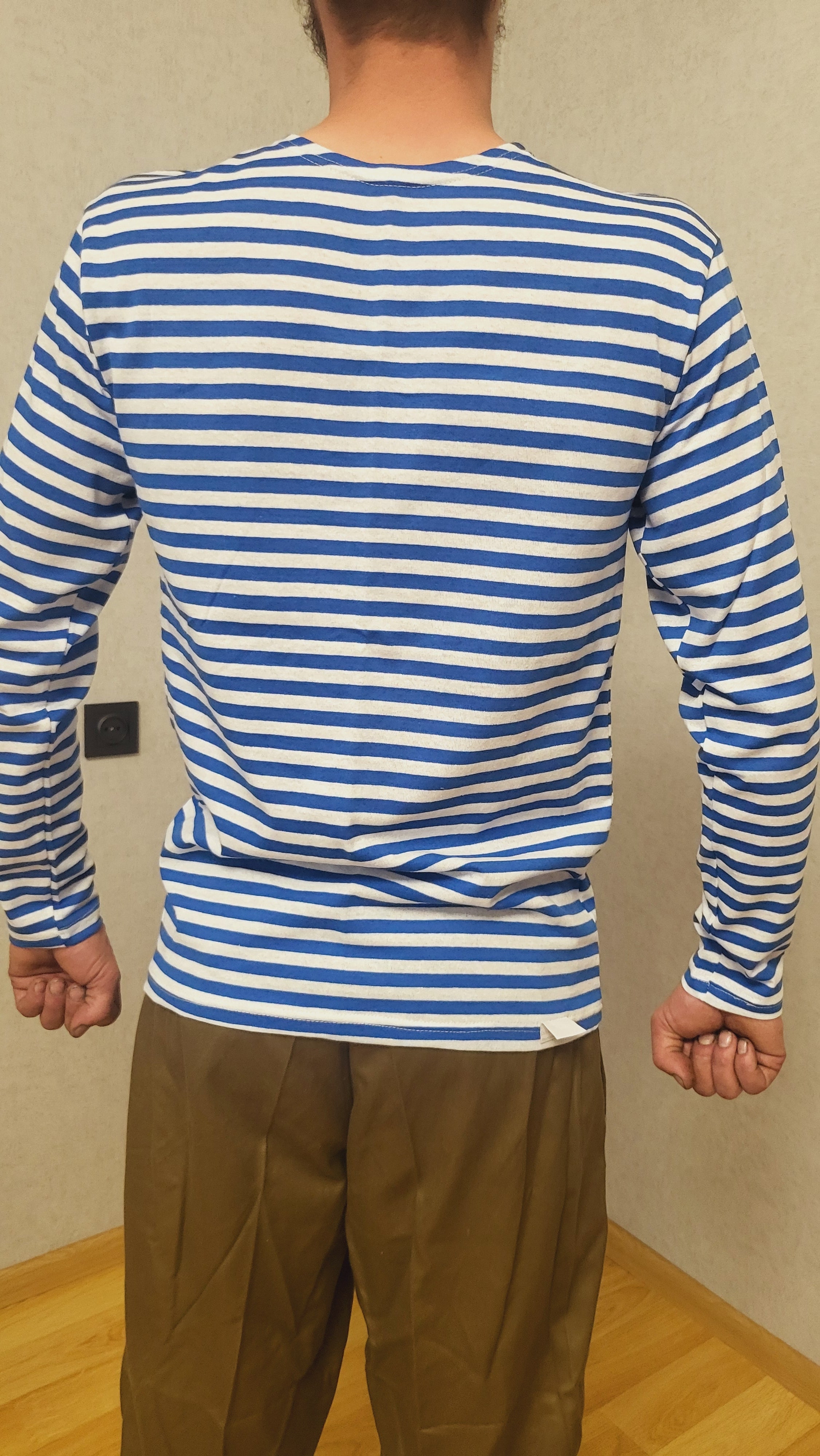 Soviet Telnyashka Striped Shirt Late 1990s
