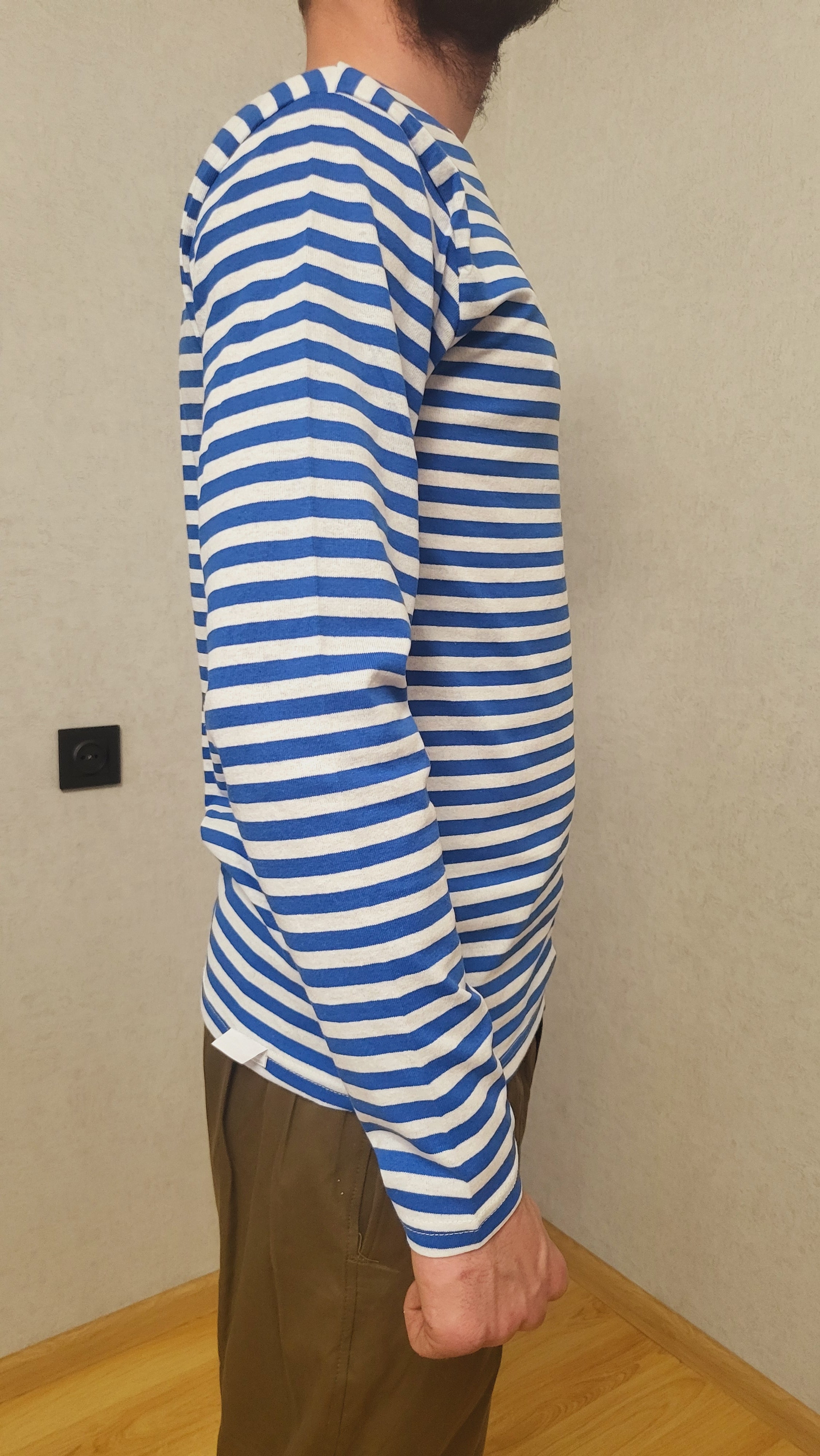 Soviet Telnyashka Striped Shirt Late 1990s