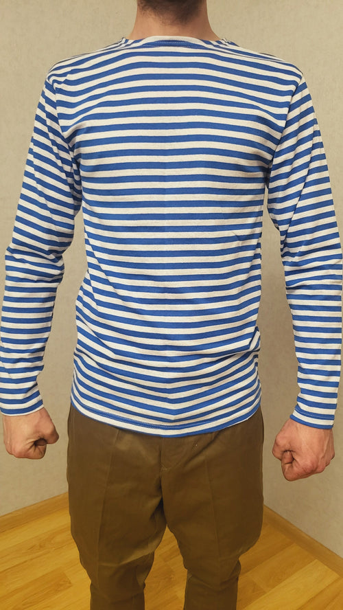 Soviet Telnyashka Striped Shirt Late 1990s