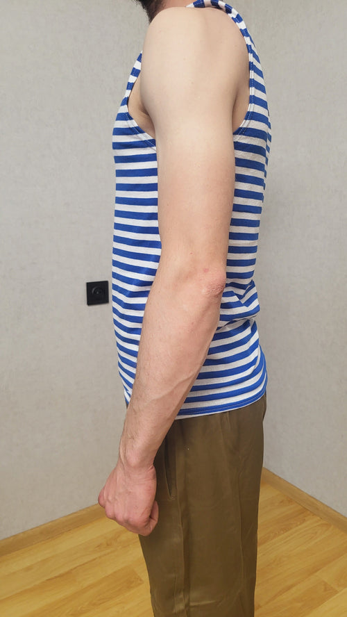 Soviet VDV Telnyashka Sleeveless Shirt Late 1990s