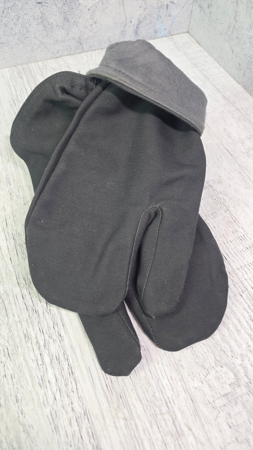 Soviet Three Finger Winter Gloves USSR Tank Crew Style Cold Weather Collector Handwear
