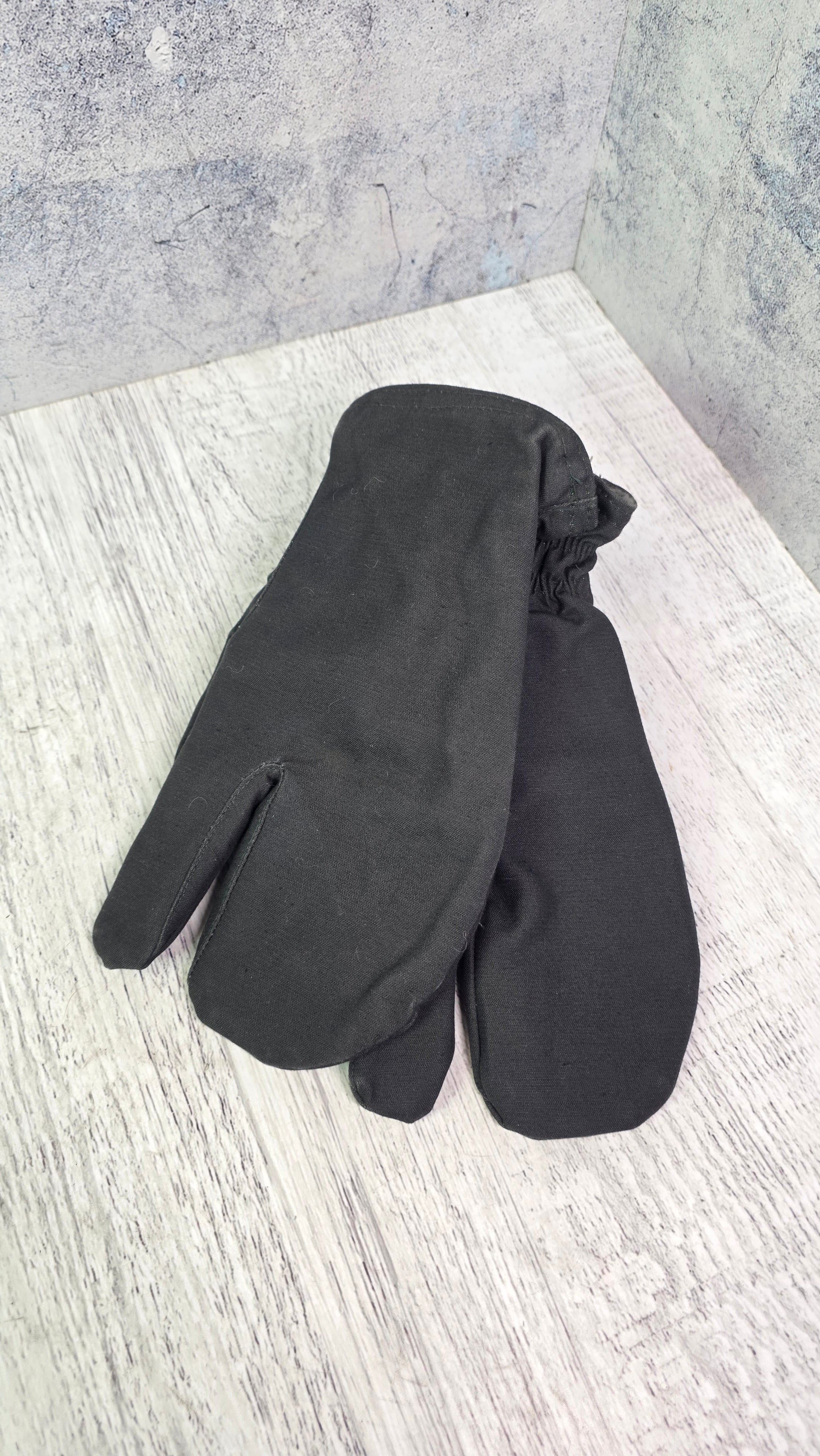 Soviet Three Finger Winter Gloves USSR Tank Crew Style Cold Weather Collector Handwear