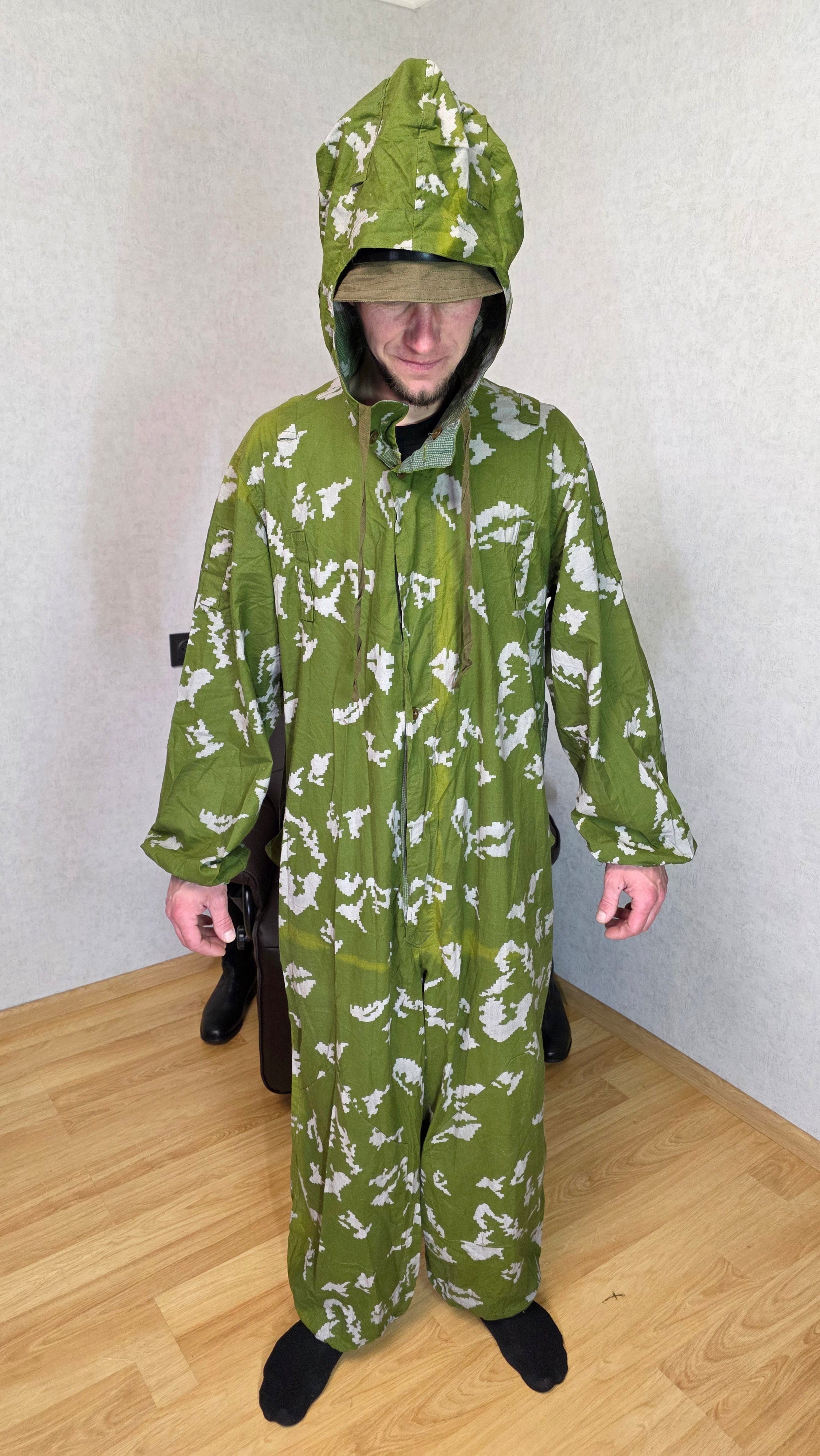 Soviet USSR Berezka KMLK Camouflage Coverall Vintage Suit - Legend Returns Vintage