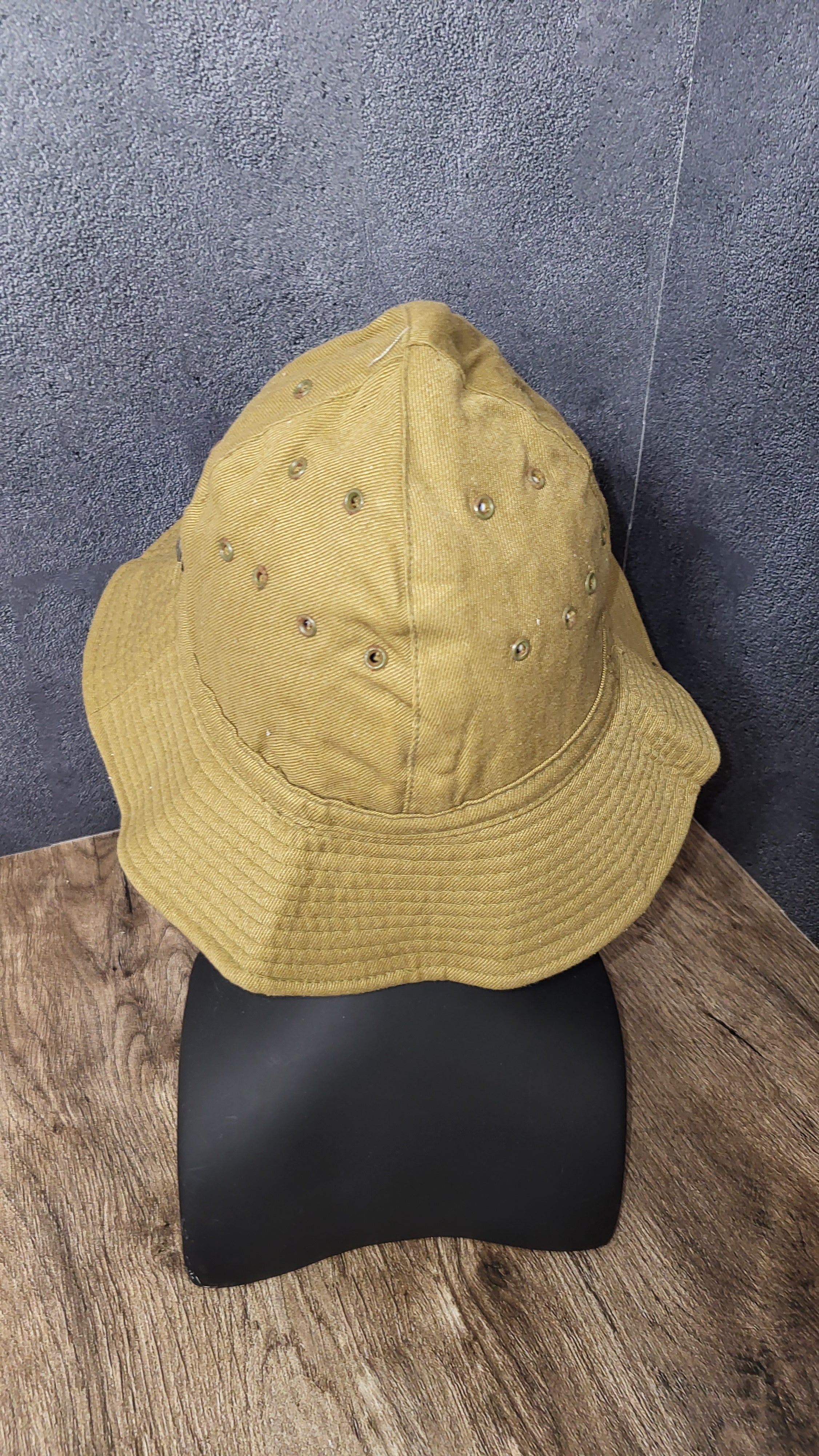 Soviet USSR Desert Panama Hat Afghan Style Sand Field Bucket Hat