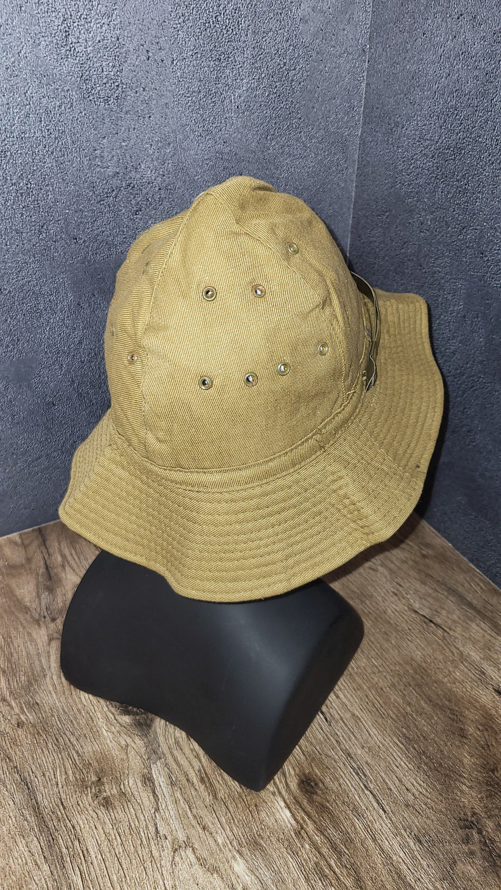 Soviet USSR Desert Panama Hat Afghan Style Sand Field Bucket Hat
