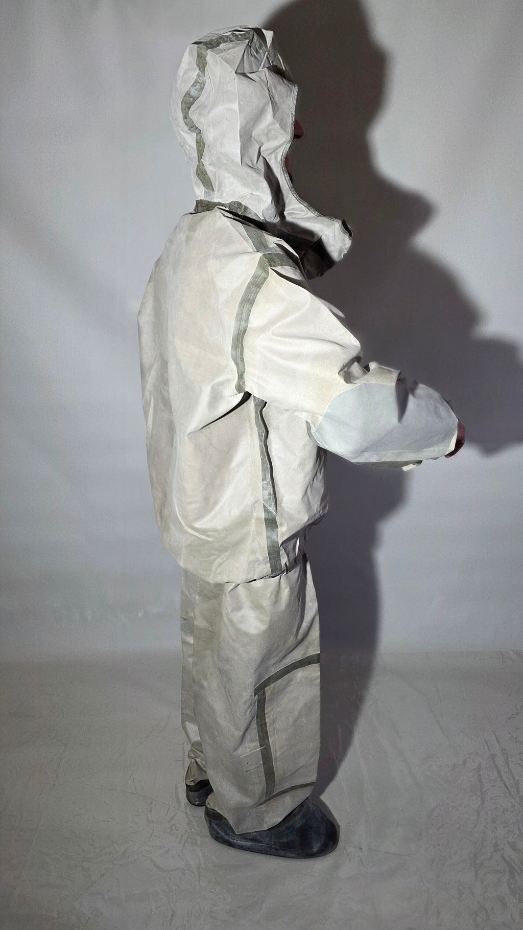 Soviet USSR L-1 Protective Suit Rubberized Jacket Trousers Boot Covers Archival Set