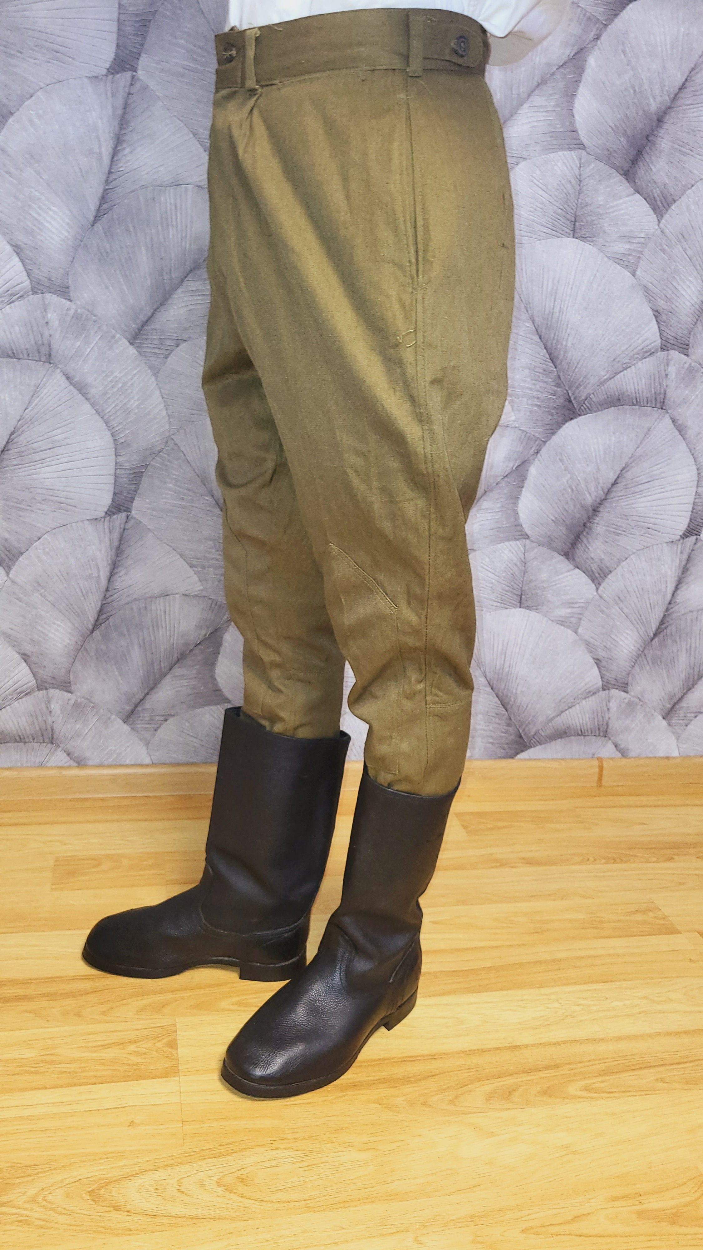 Soviet USSR M59 Cotton Soldier Breeches Khaki