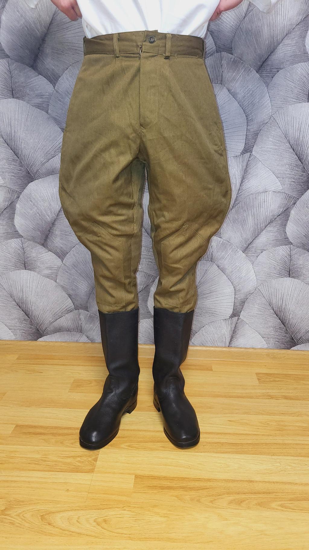 Soviet USSR M59 Cotton Soldier Breeches Khaki