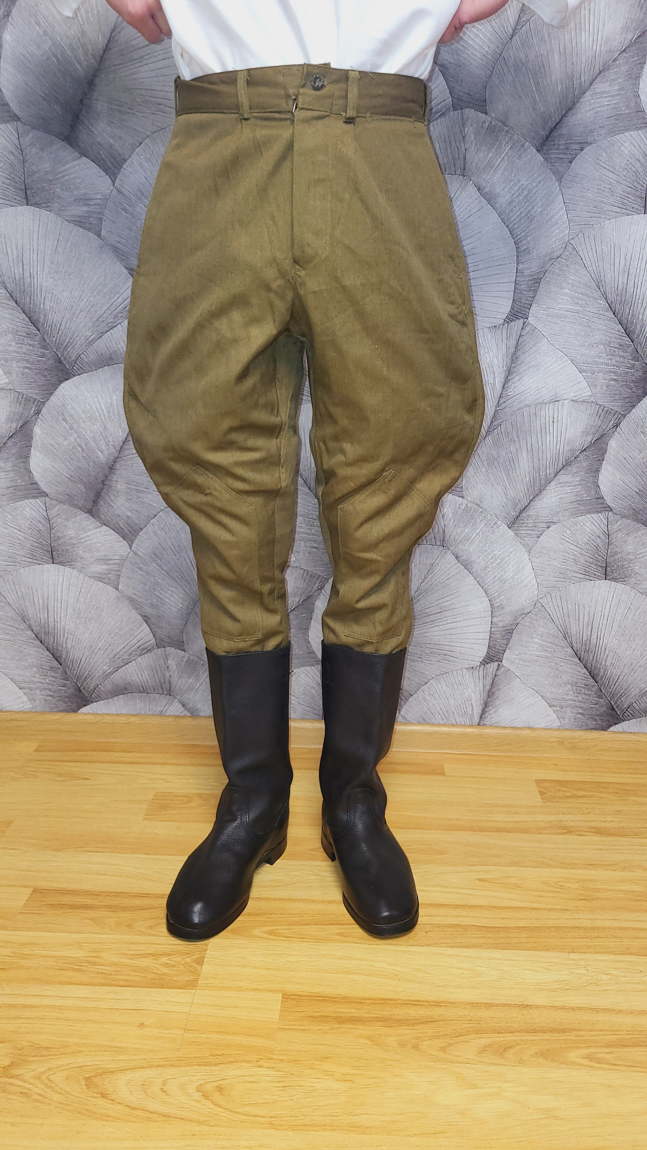 Soviet USSR M59 Cotton Soldier Breeches Khaki