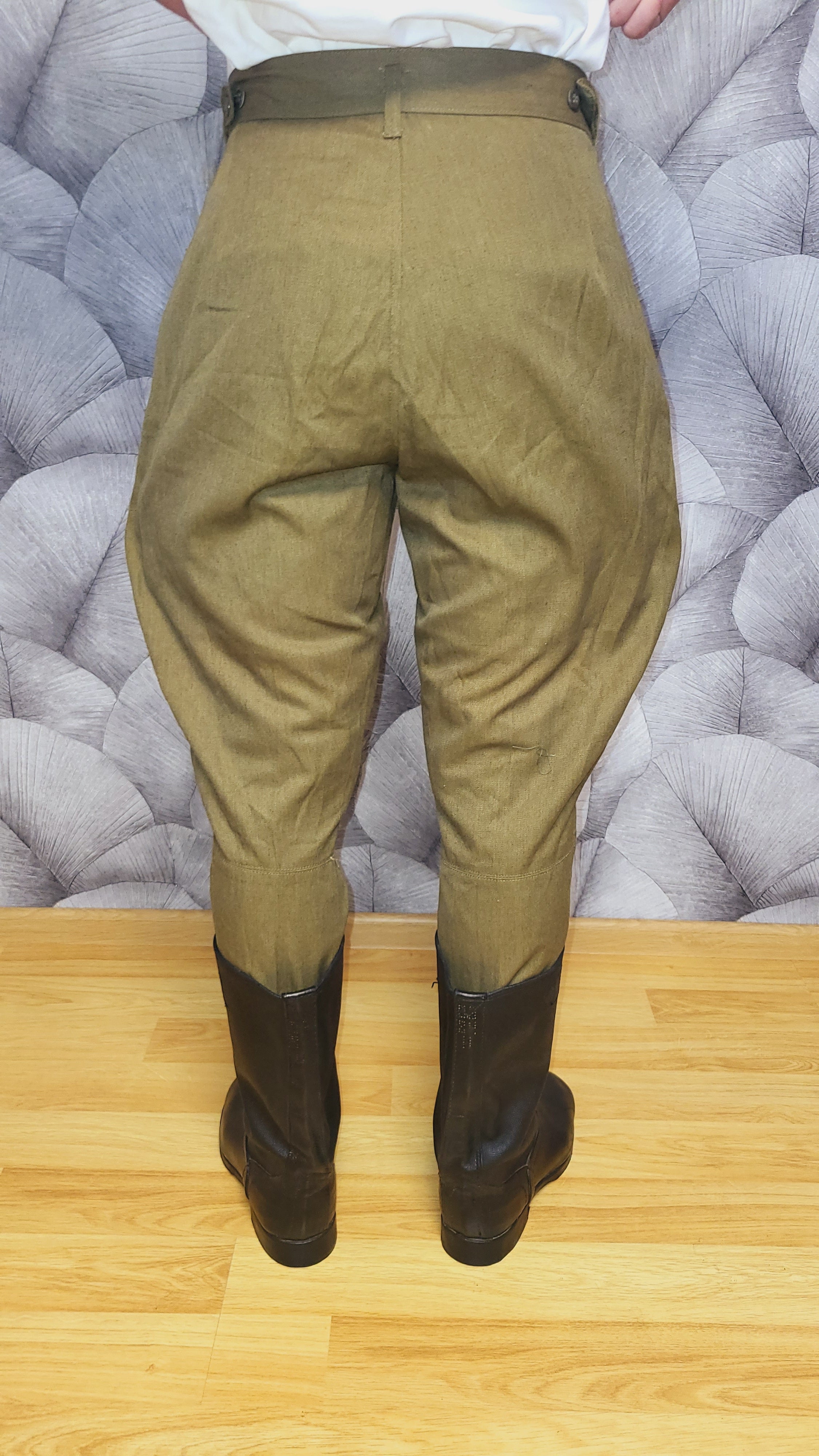 Soviet USSR M59 Cotton Soldier Breeches Khaki