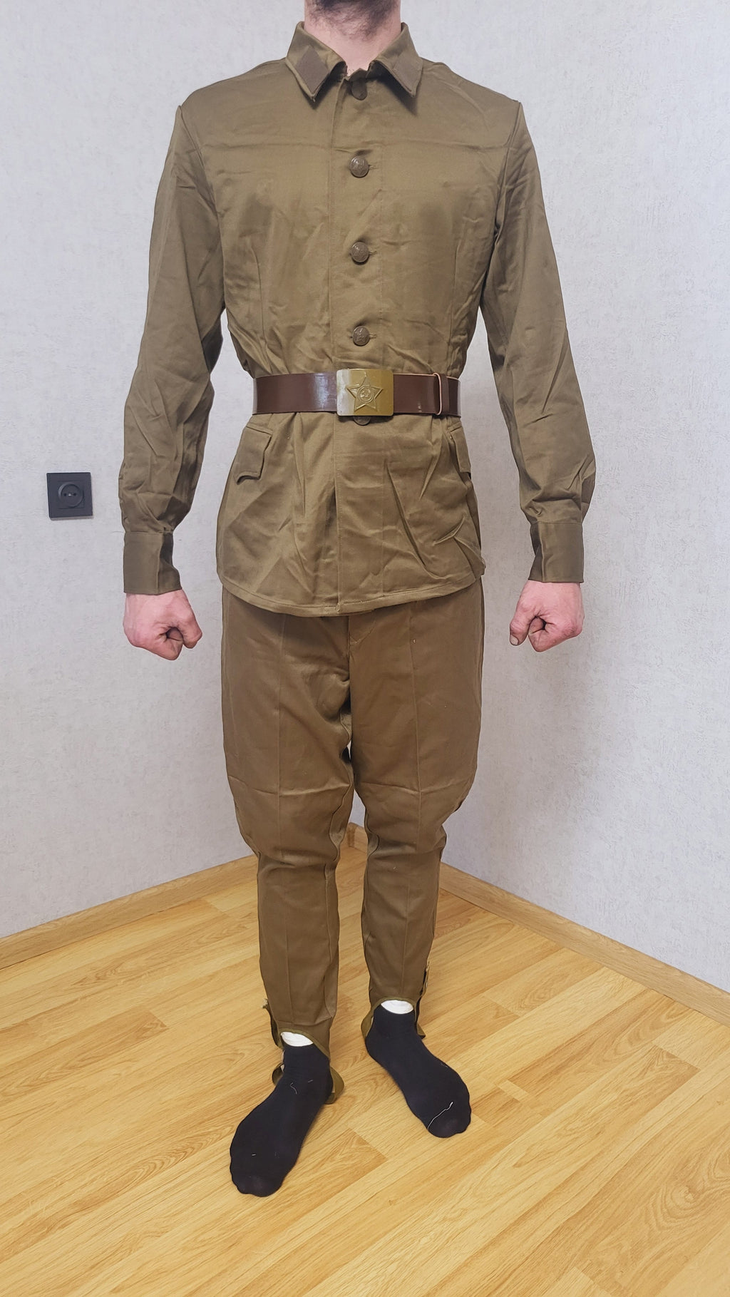 Soviet USSR M69 Uniform Field Set with Belt