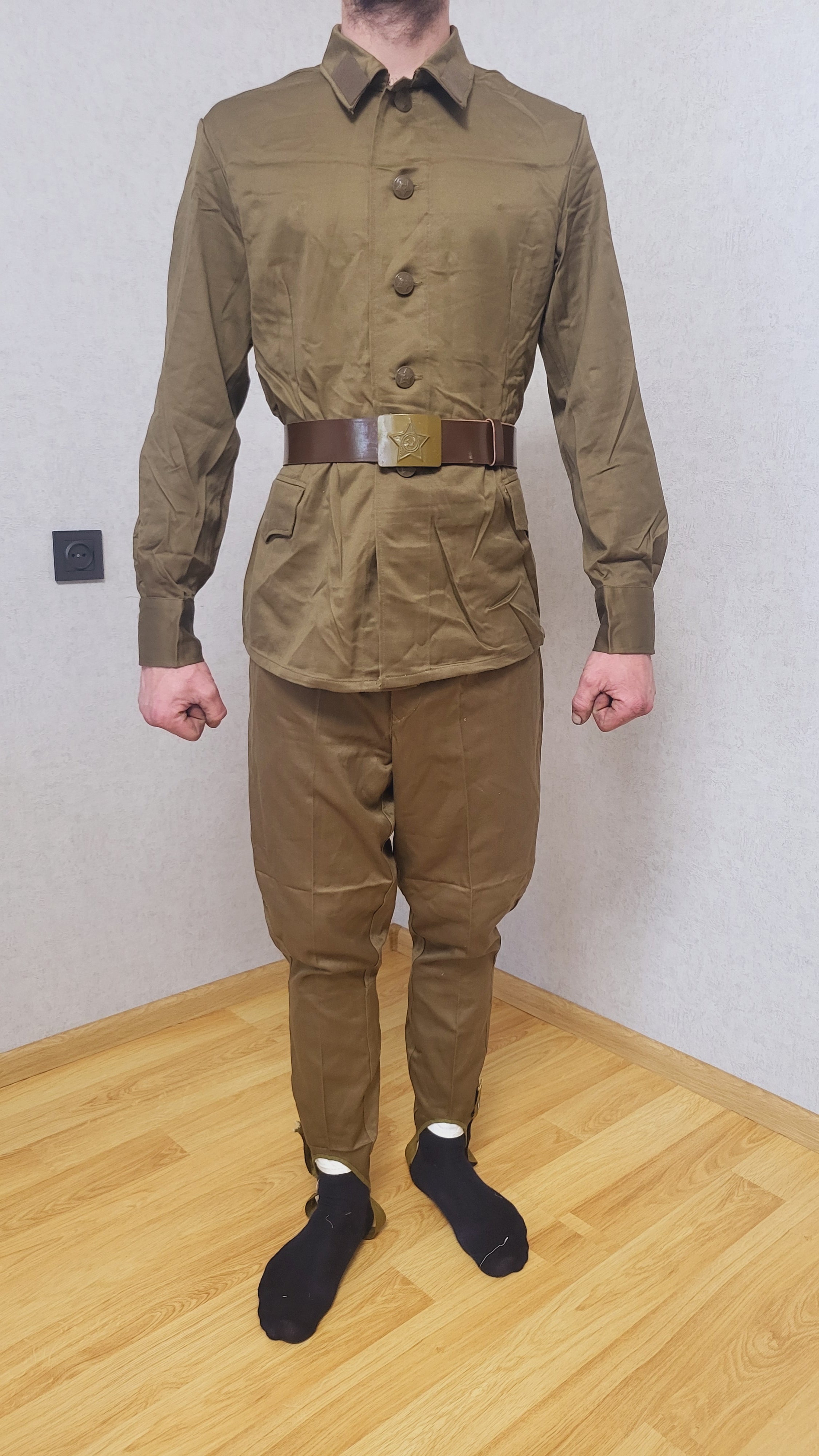 Soviet USSR M69 Uniform Field Set with Belt