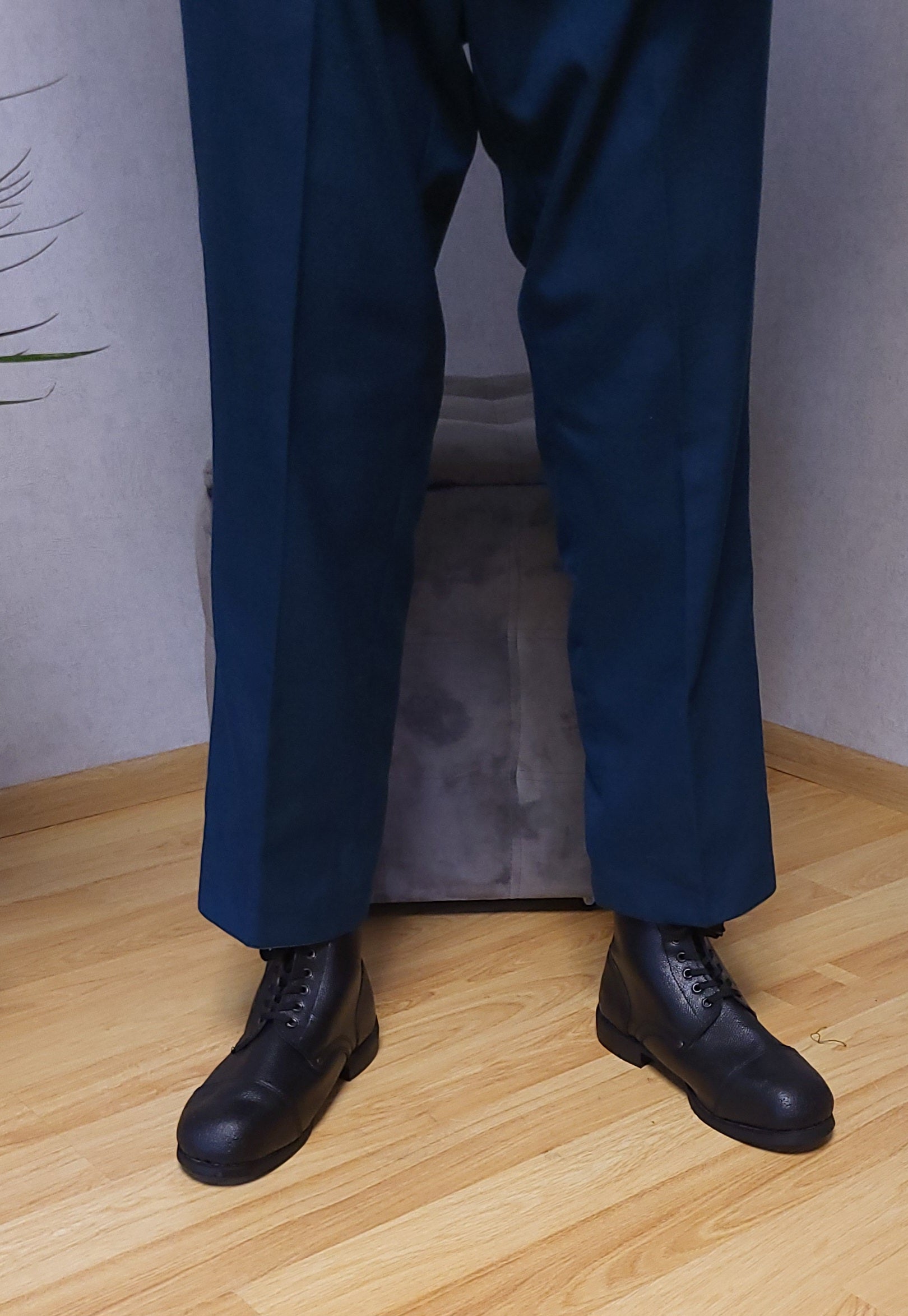 Soviet USSR Parade Uniform Set Turquoise Jacket Trousers Hat Boots