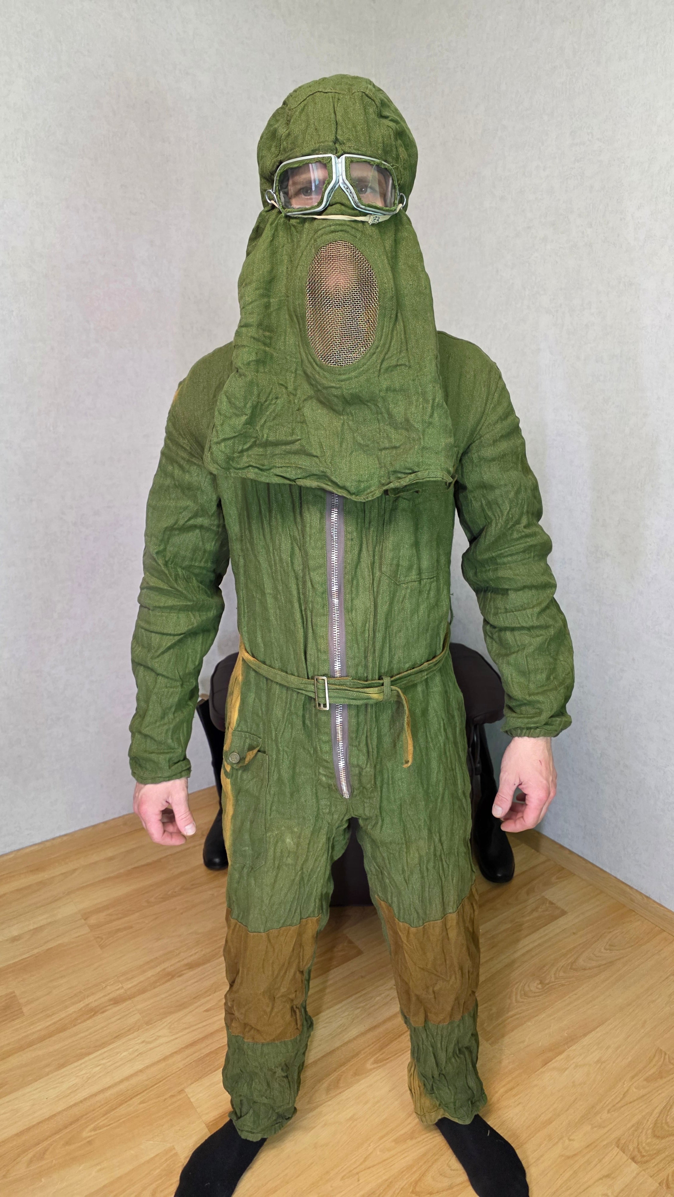 Soviet USSR Protective Suit Vintage Technical Coverall Set Rare