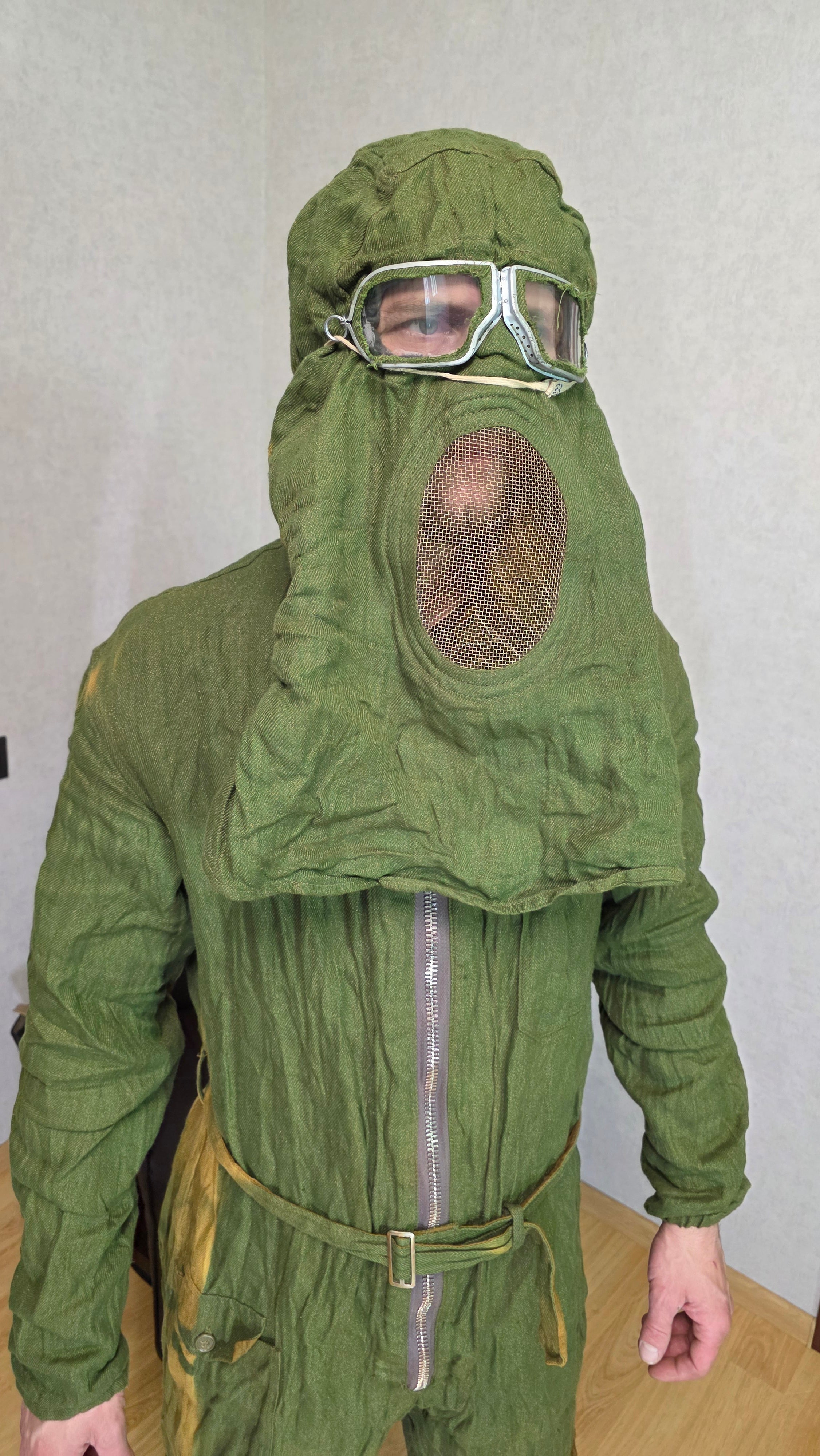 Soviet USSR Protective Suit Vintage Technical Coverall Set Rare