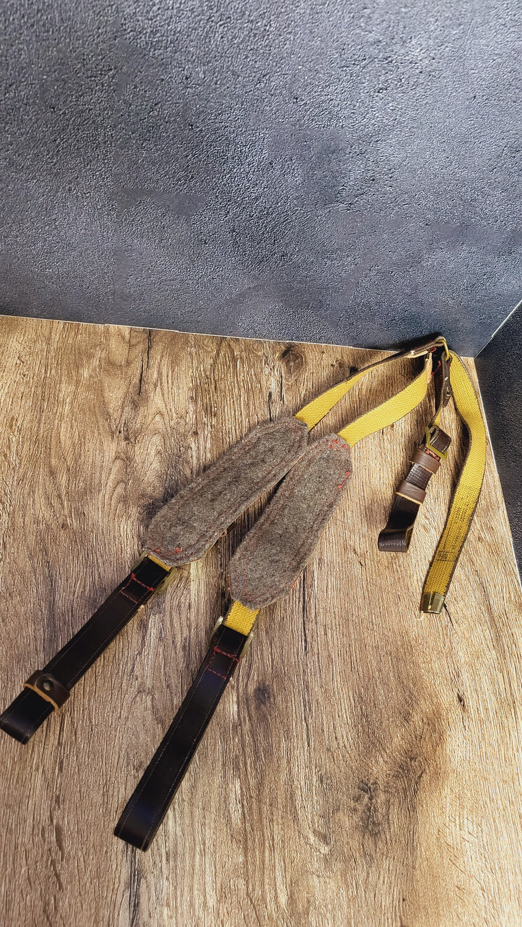 Soviet USSR RPS Belt Harness Shoulder Strap System Leather Equipment Straps