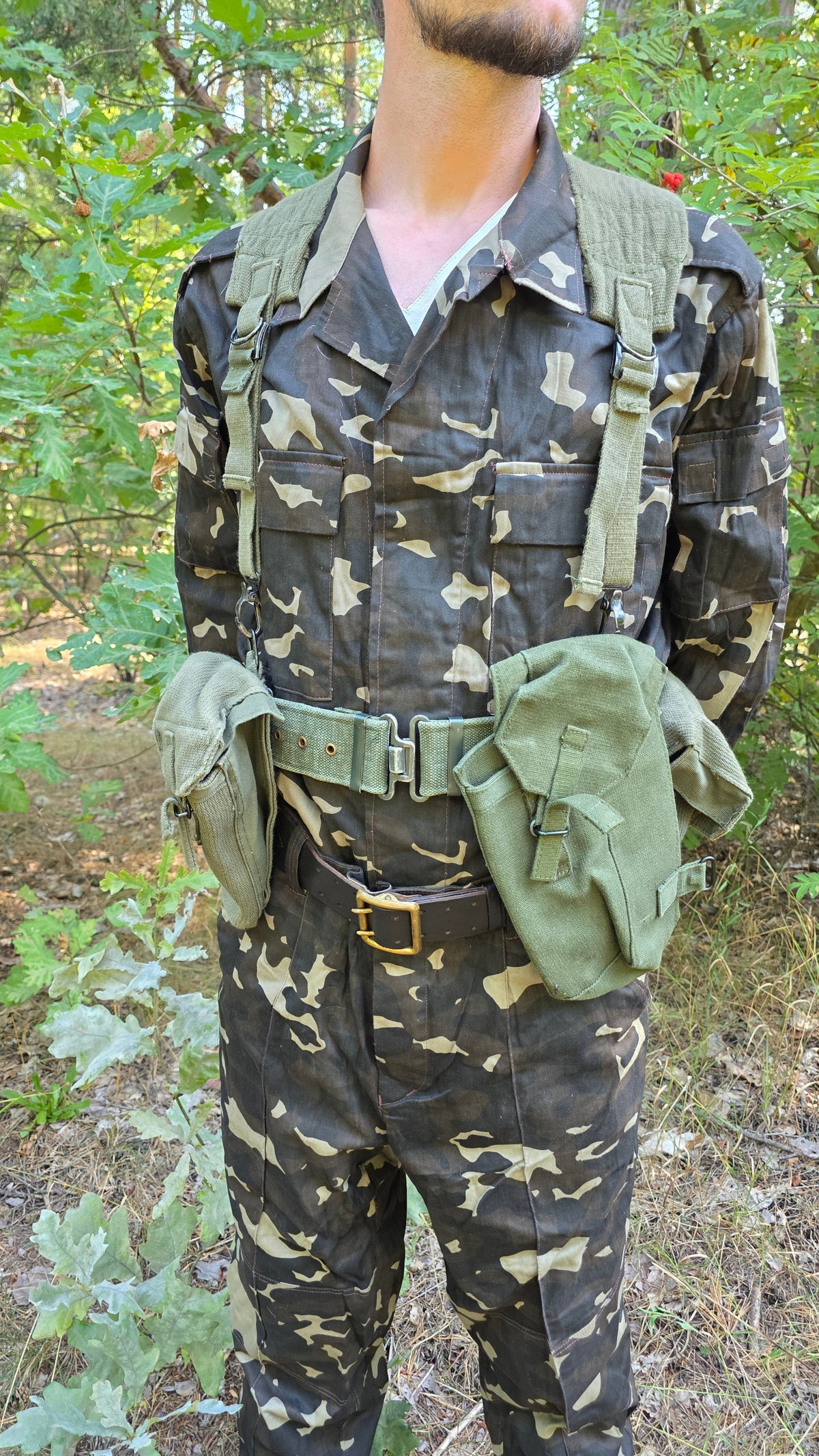 Soviet USSR RPS Load Bearing Harness Vintage Canvas Shoulder System