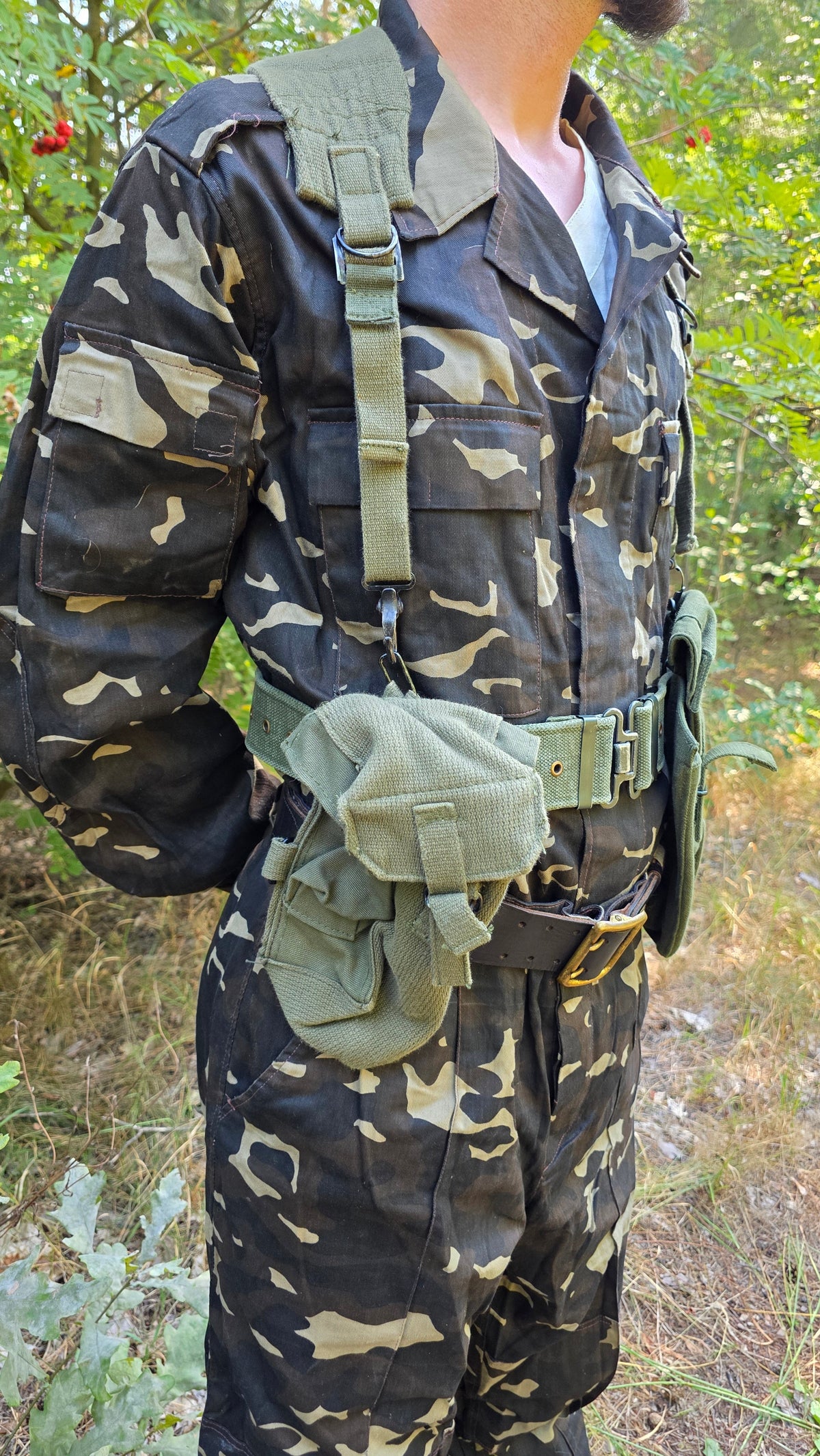 Soviet USSR RPS Load Bearing Harness Vintage Canvas Shoulder System