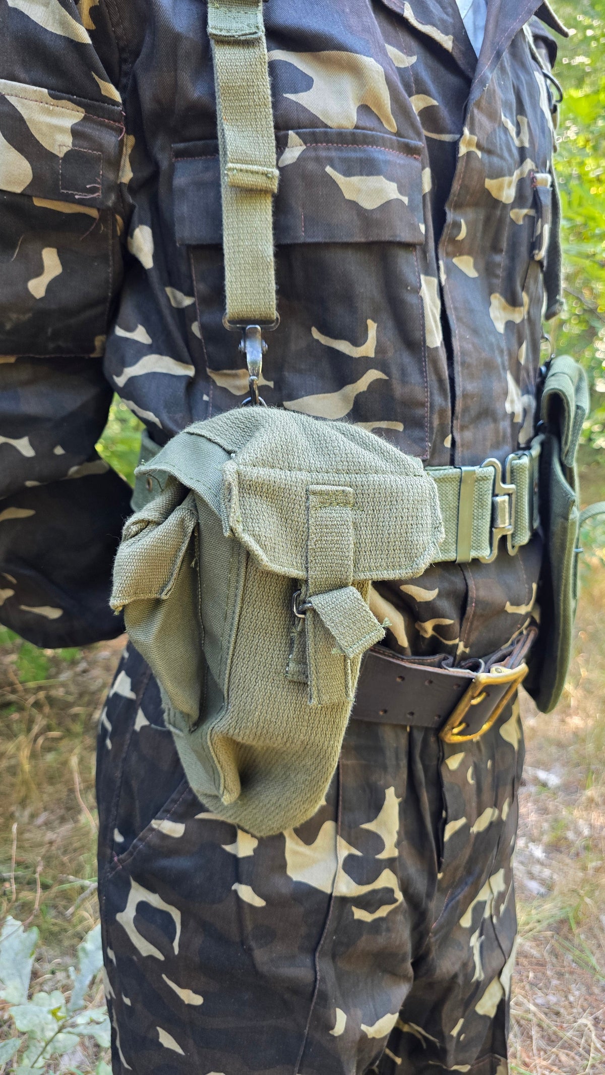 Soviet USSR RPS Load Bearing Harness Vintage Canvas Shoulder System