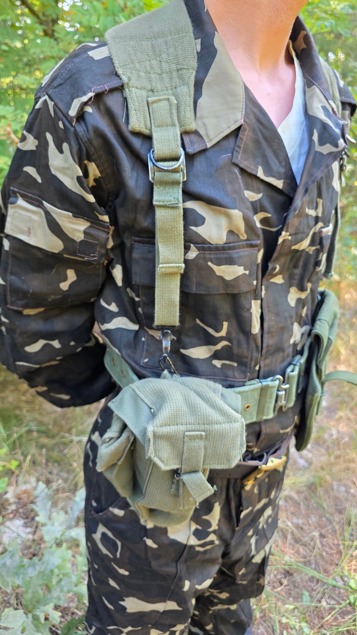 Soviet USSR RPS Load Bearing Harness Vintage Canvas Shoulder System